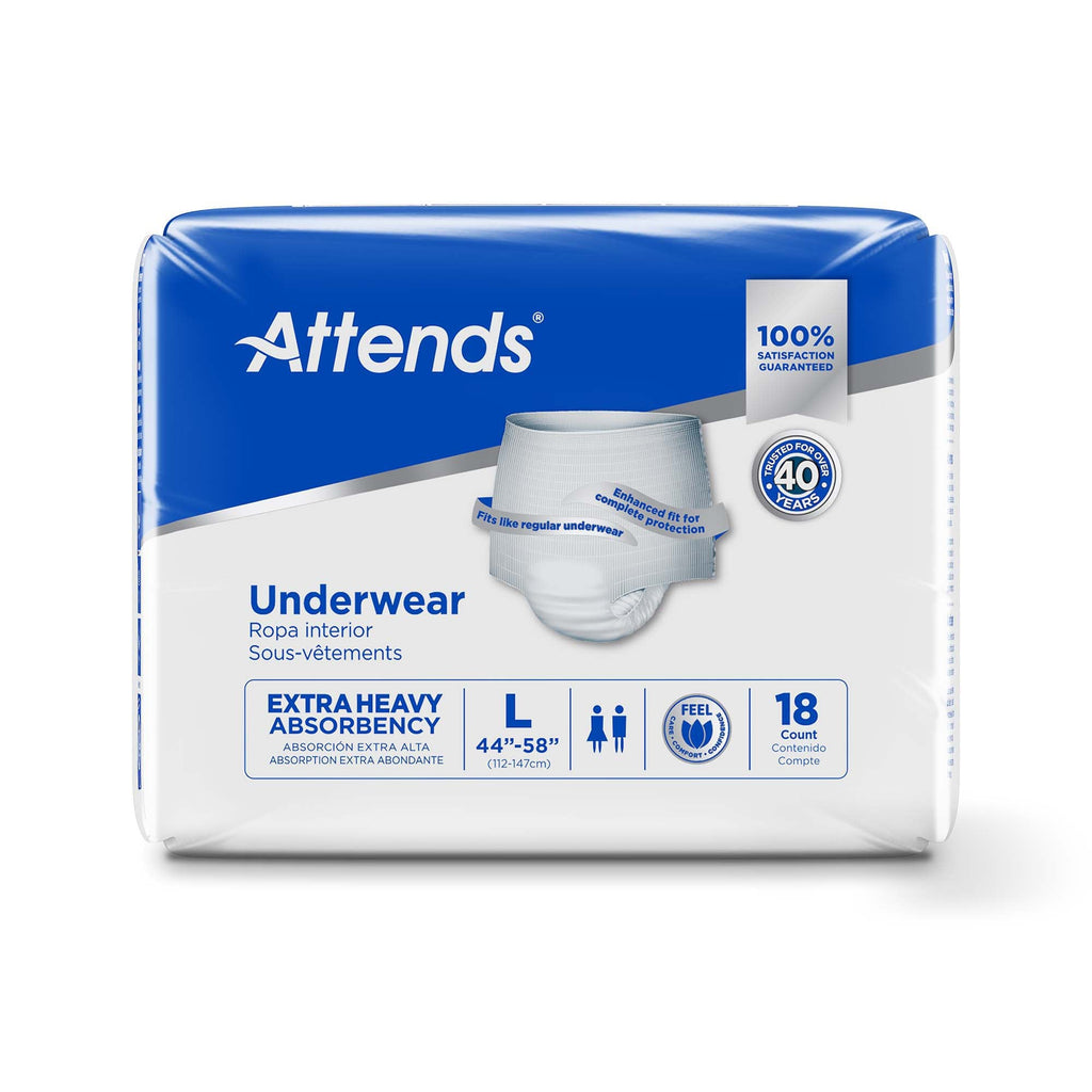 Attends® Care Heavy Absorbent Underwear, Regular APV30