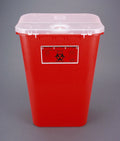 Bemis Healthcare Bemis Sentinel Mailback Sharps Container, 11 Gallon, 22-1/2 x 16-1/2 x 11-13/16 Inch 111 030, 1 Each