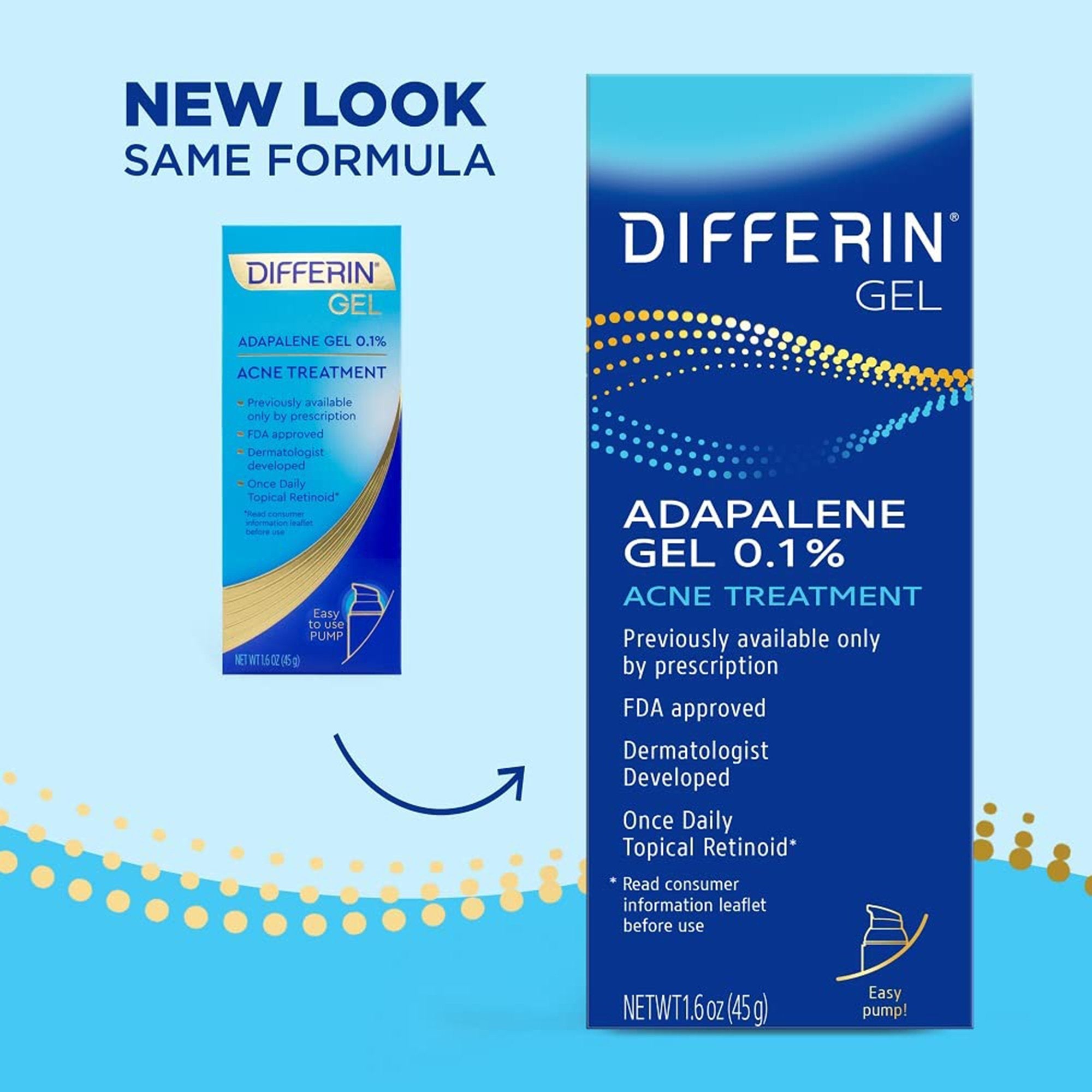 Acne Treatment Differin® 45 Gram Gel 30299492045