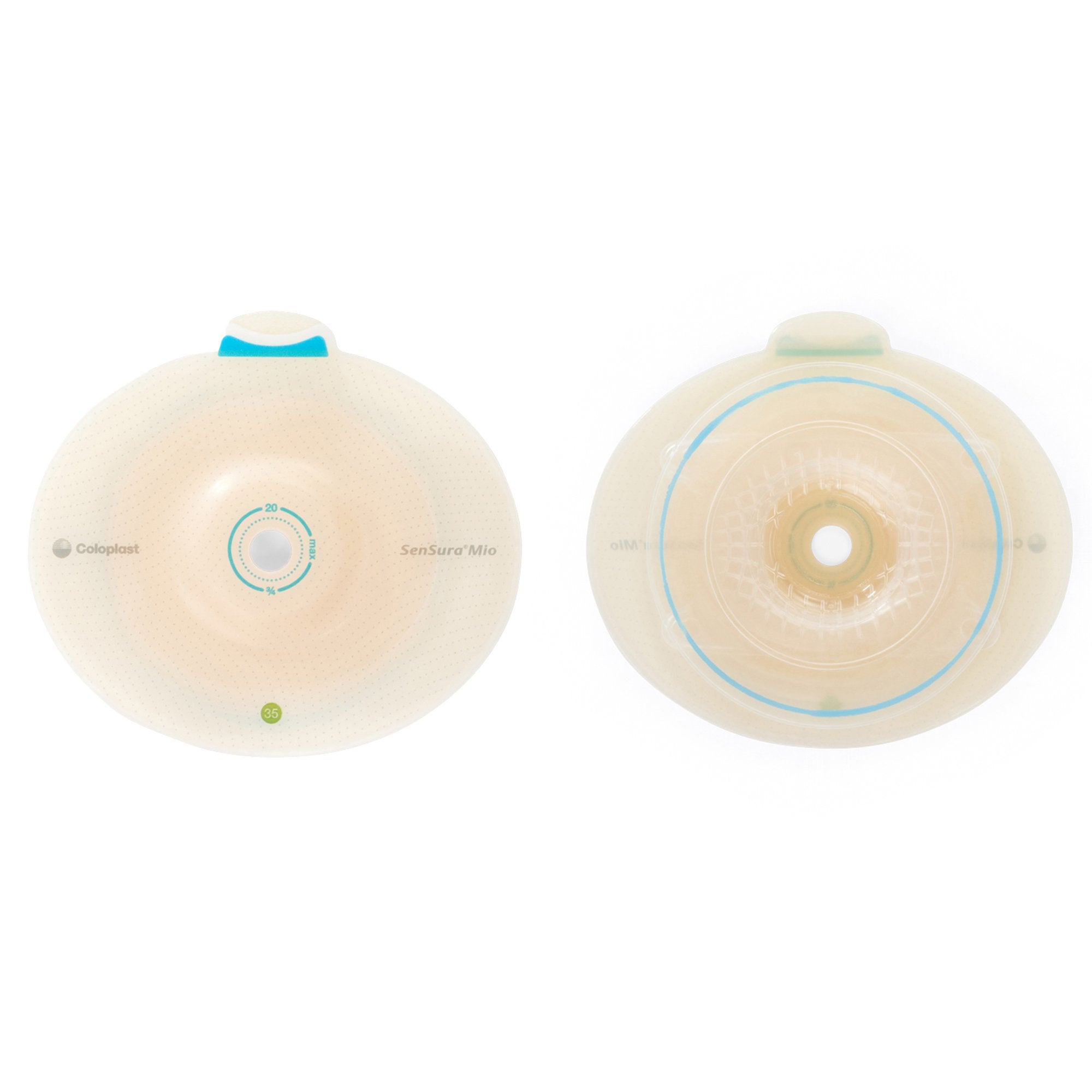 SenSura® Mio Convex Flex Ostomy Barrier, Trim to fit 10 – 20 mm Stoma Opening 16471