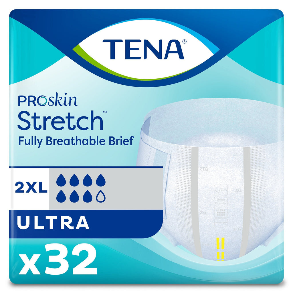 Tena® ProSkin Stretch™ Ultra Incontinence Brief, 2X-Large 61390
