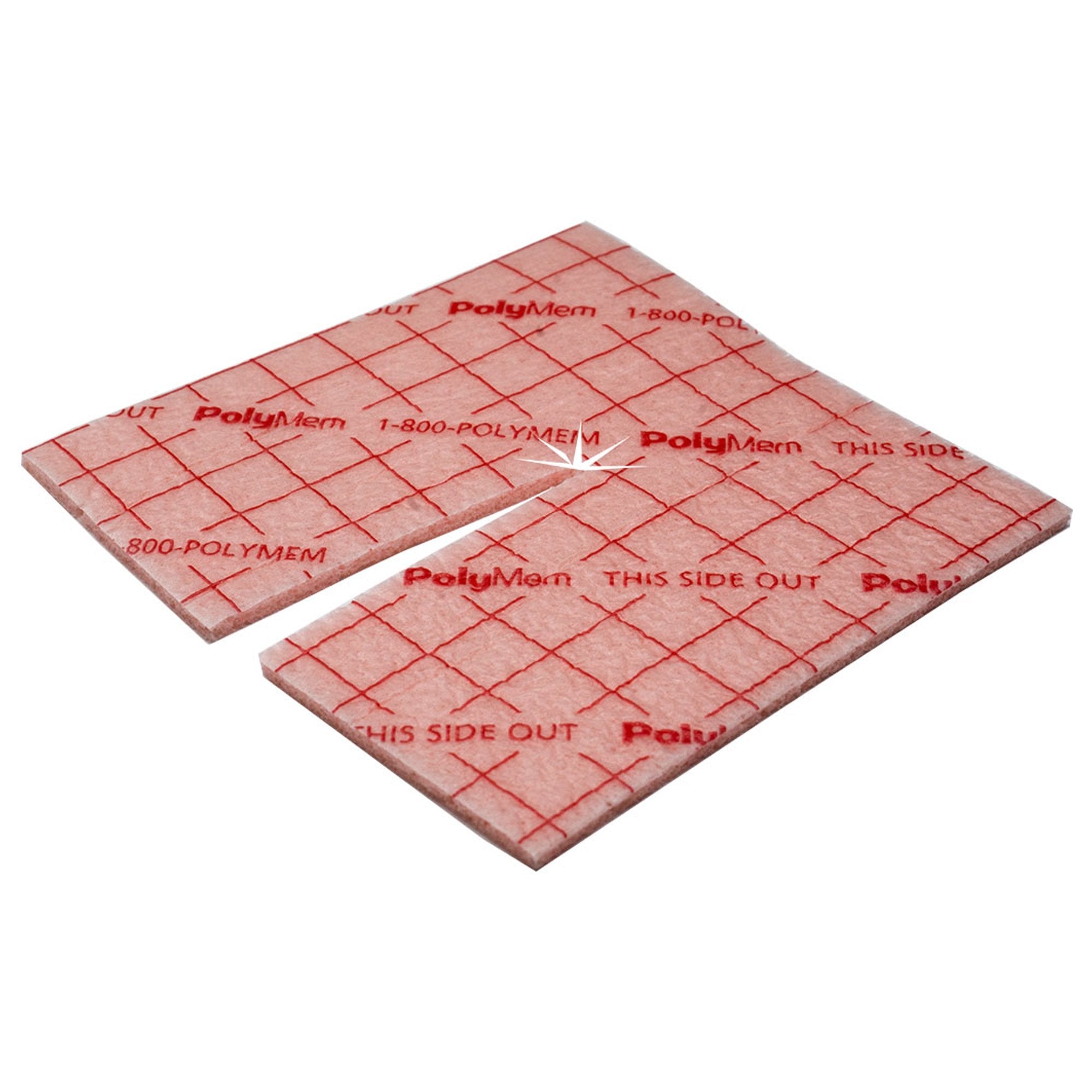 PolyMem® Nonadhesive without Border Foam Dressing, 3 x 3 Inch 5033