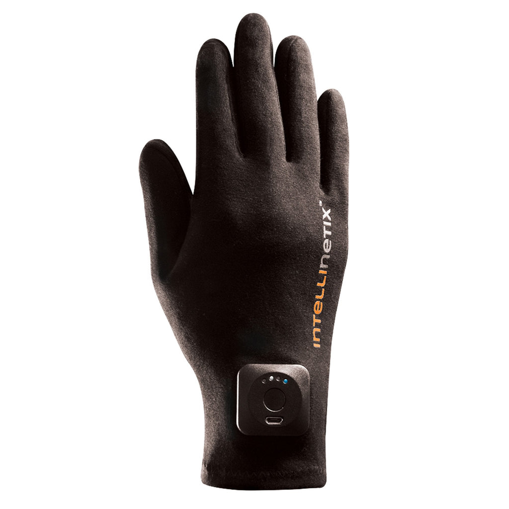 Intellinetix® Arthritis Vibrating Gloves, Large, Black 07232