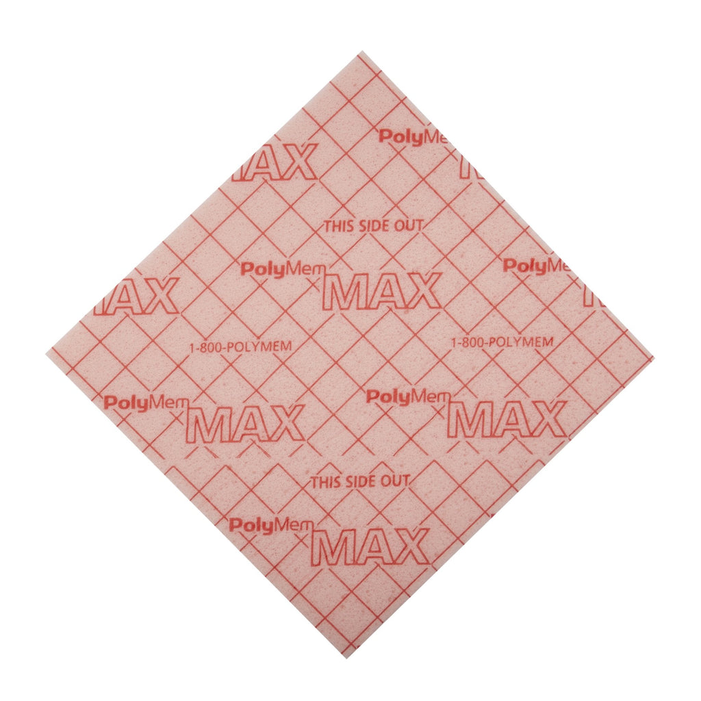 PolyMem® Max® Nonadhesive without Border Foam Dressing, 4½ x 4½ Inch 5045