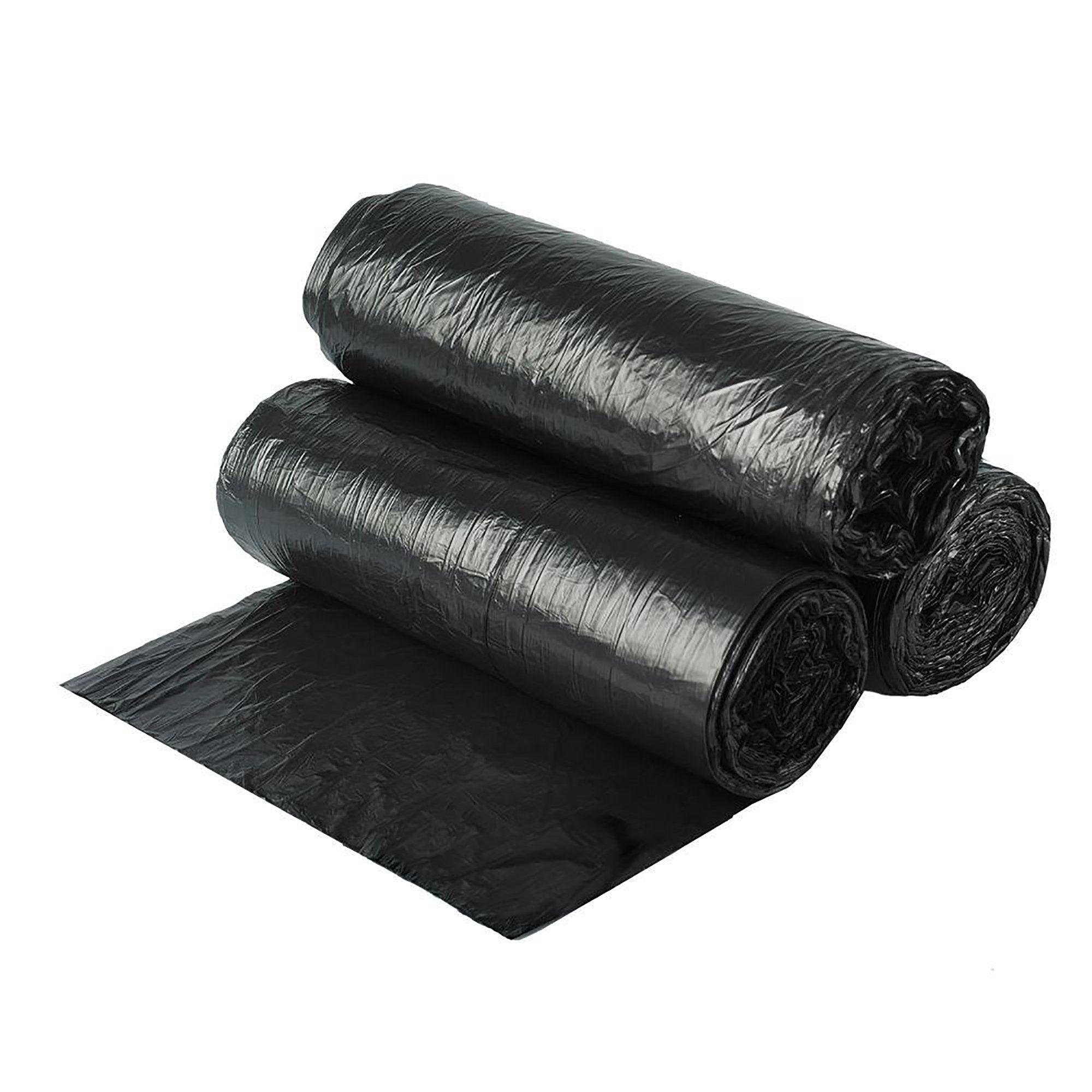 Colonial Bag Extra Heavy Duty Trash Bag, Black, 60 gal HCR62XB