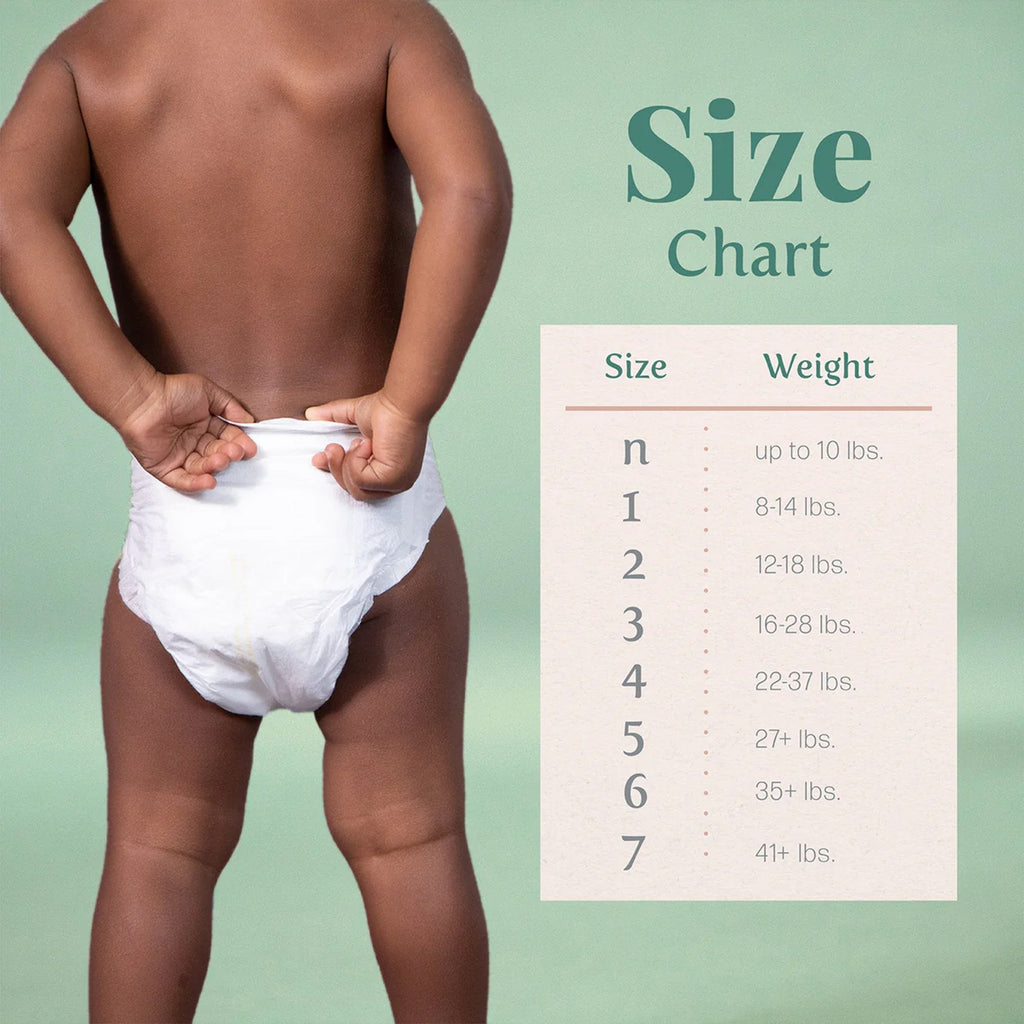 Earth & Eden Sensitive™ Baby Diapers, Size 1 for Babies Weighing 8 – 14 lbs. 10008045