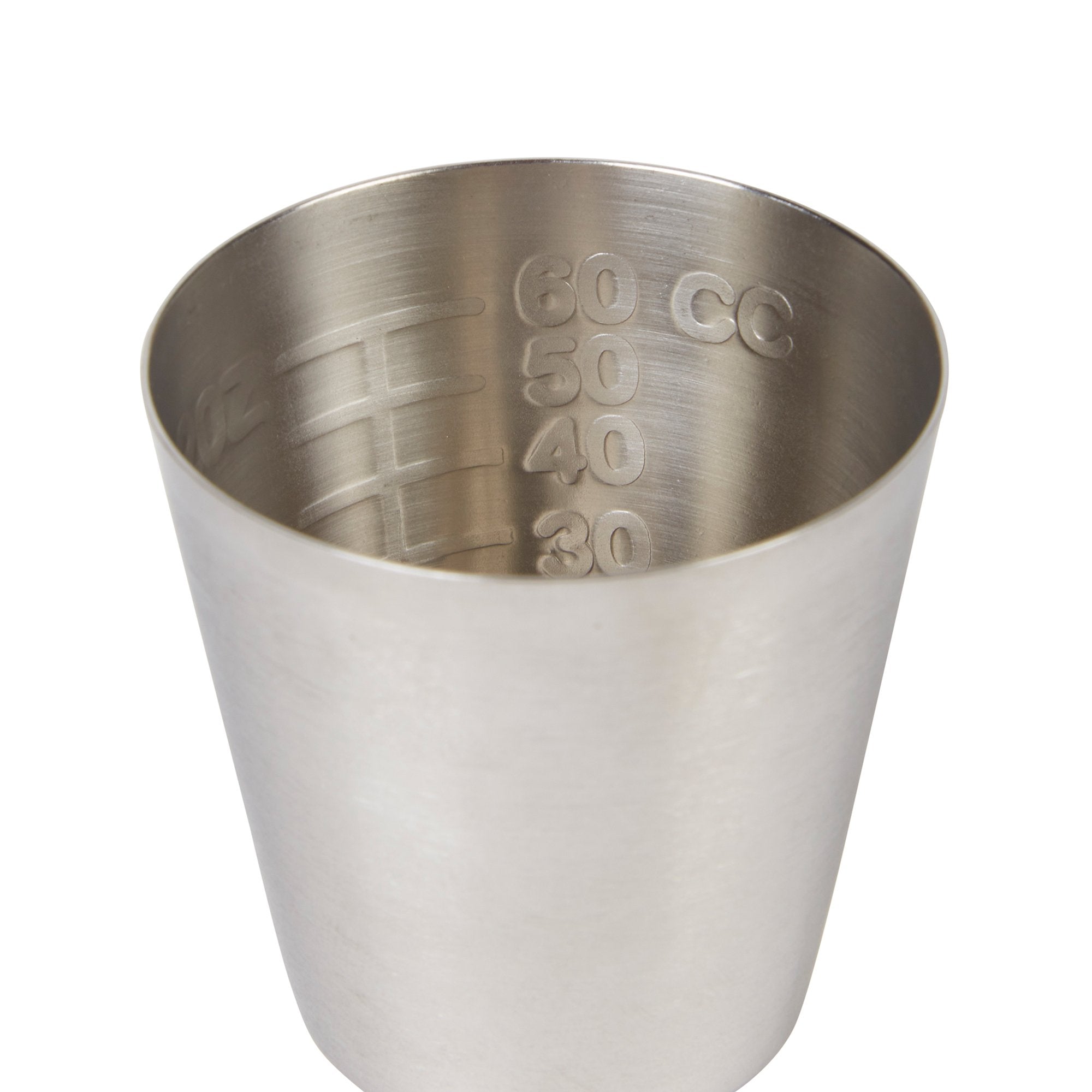 McKesson Argent™ Stainless Steel Graduated Medicine Cup, 2-ounce capacity 43-1-015