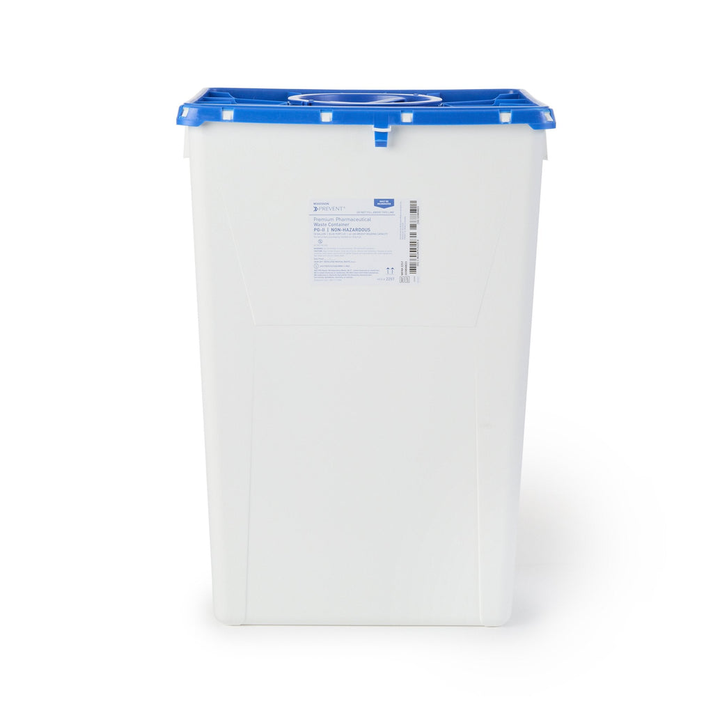 McKesson Prevent® Pharmaceutical Waste Container, 18 Gallon Capacity 2257