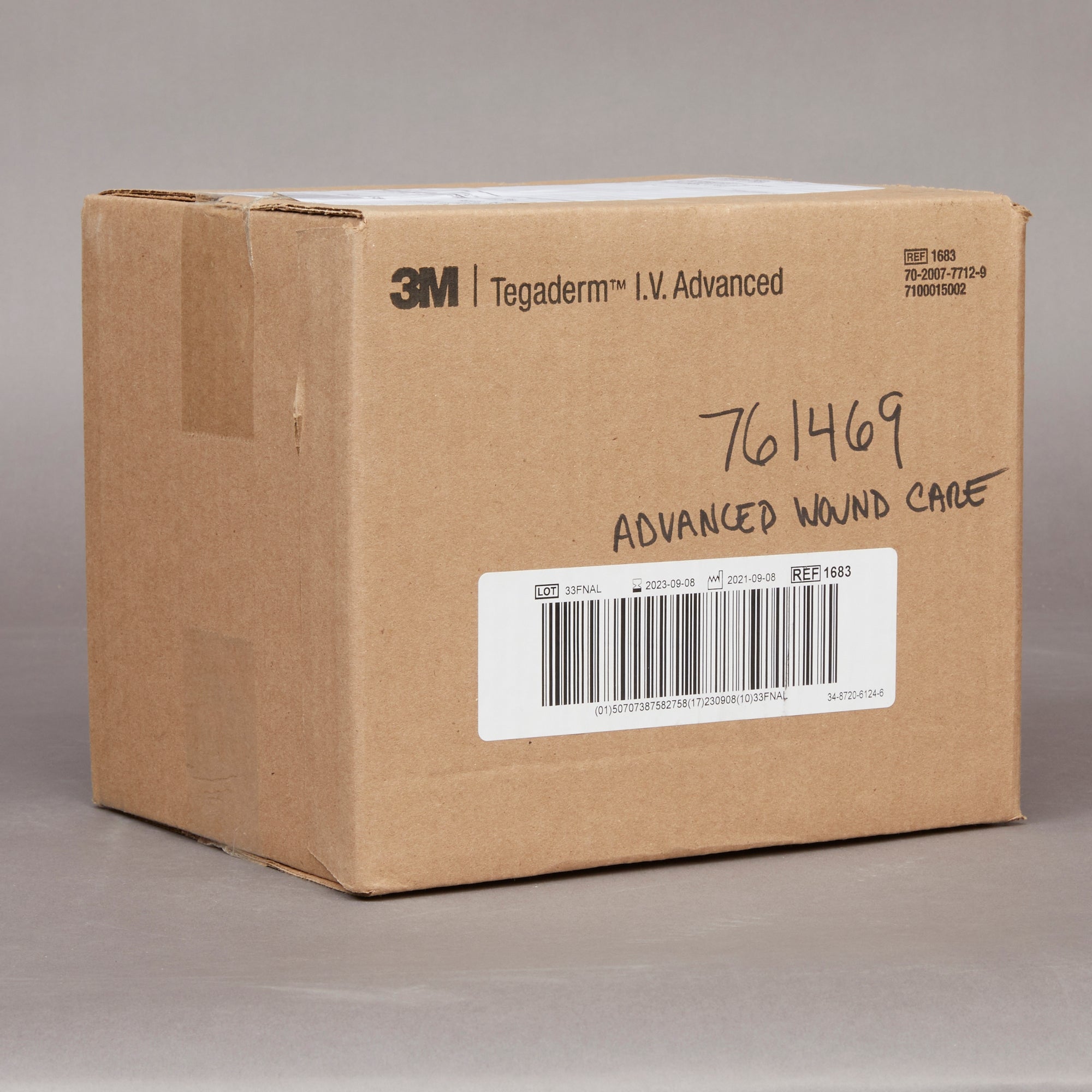 3M™ Tegaderm™ IV Advanced Securement Dressing, 2¾ x 2½ Inch 1683