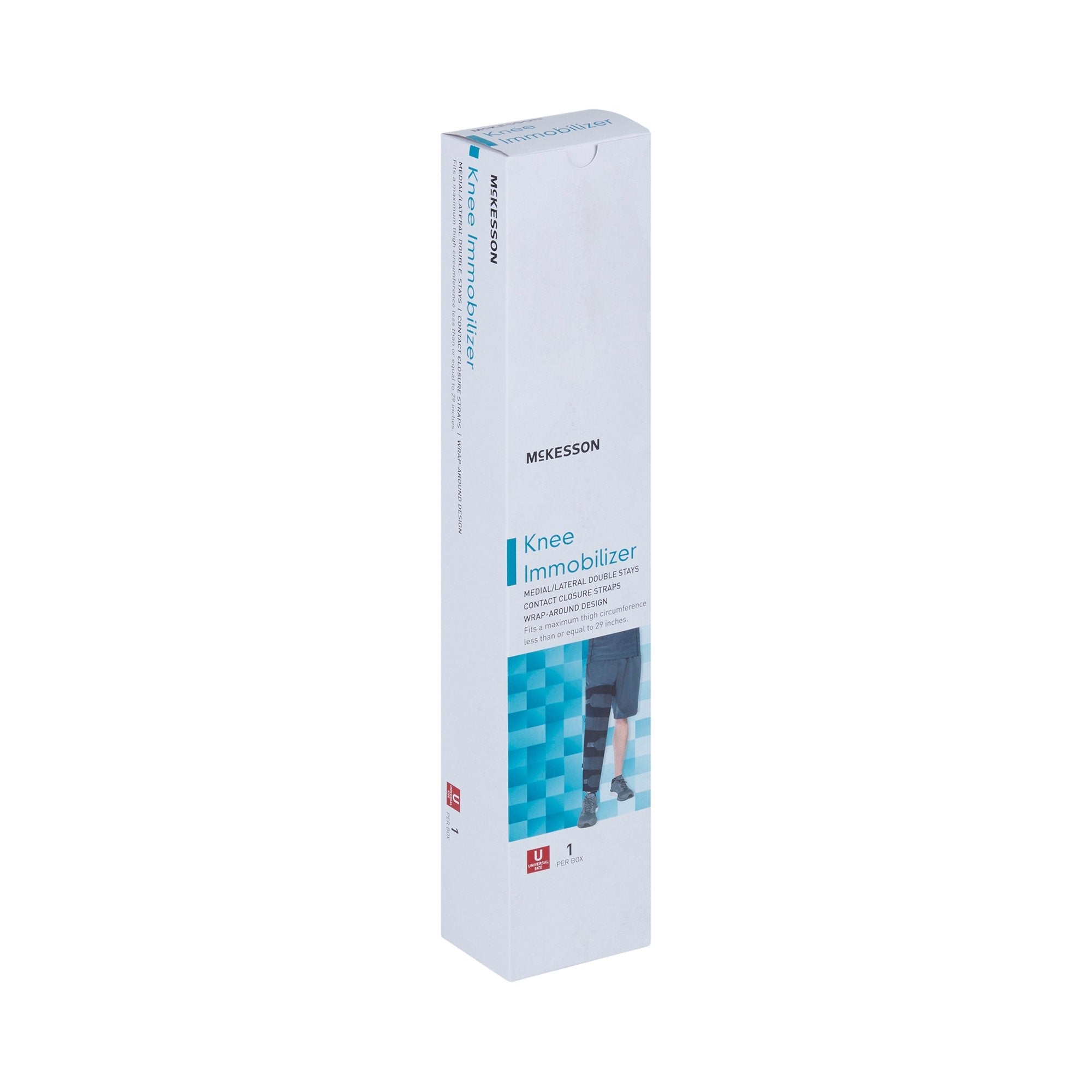 McKesson Knee Immobilizer, 14-Inch Length, One Size Fits Most 155-79-96014