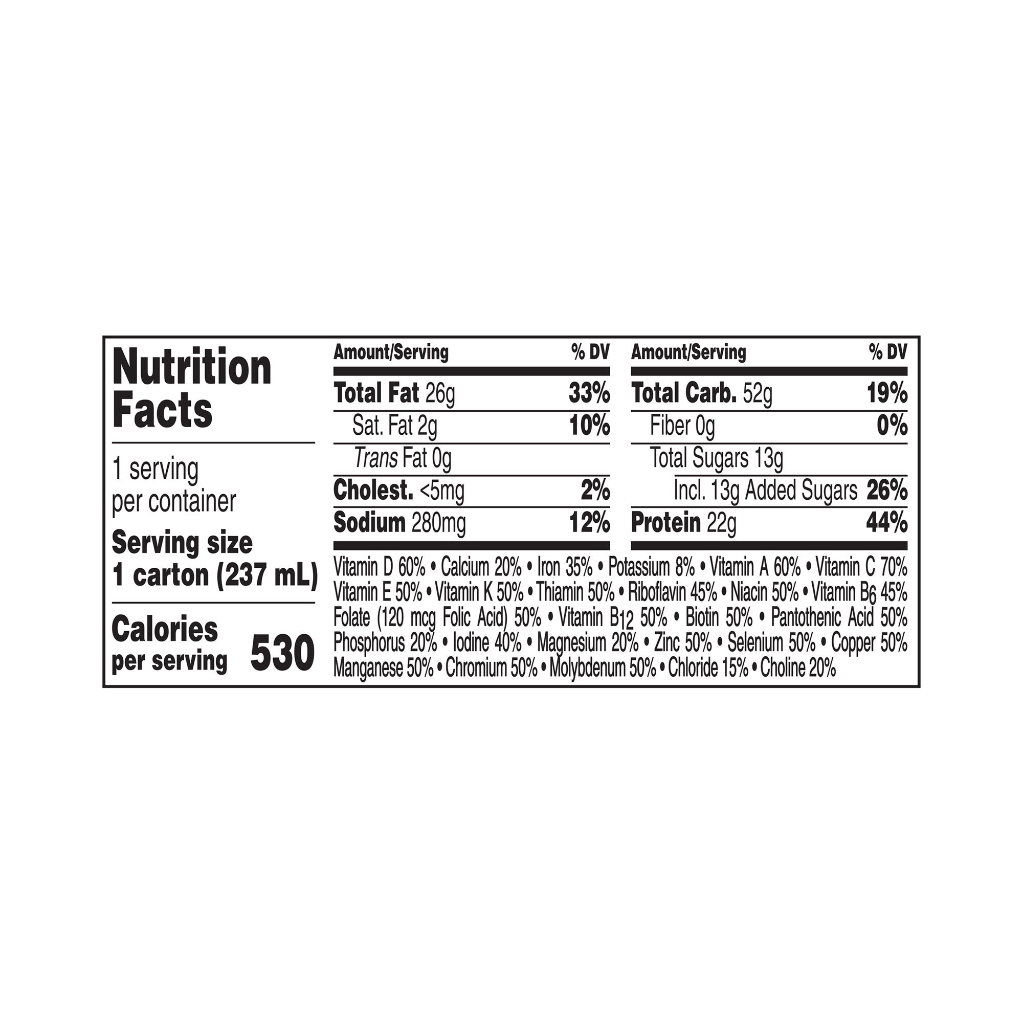 Boost® Very High Calorie Vanilla Nutritional Drink, 8-ounce carton 00043900894348