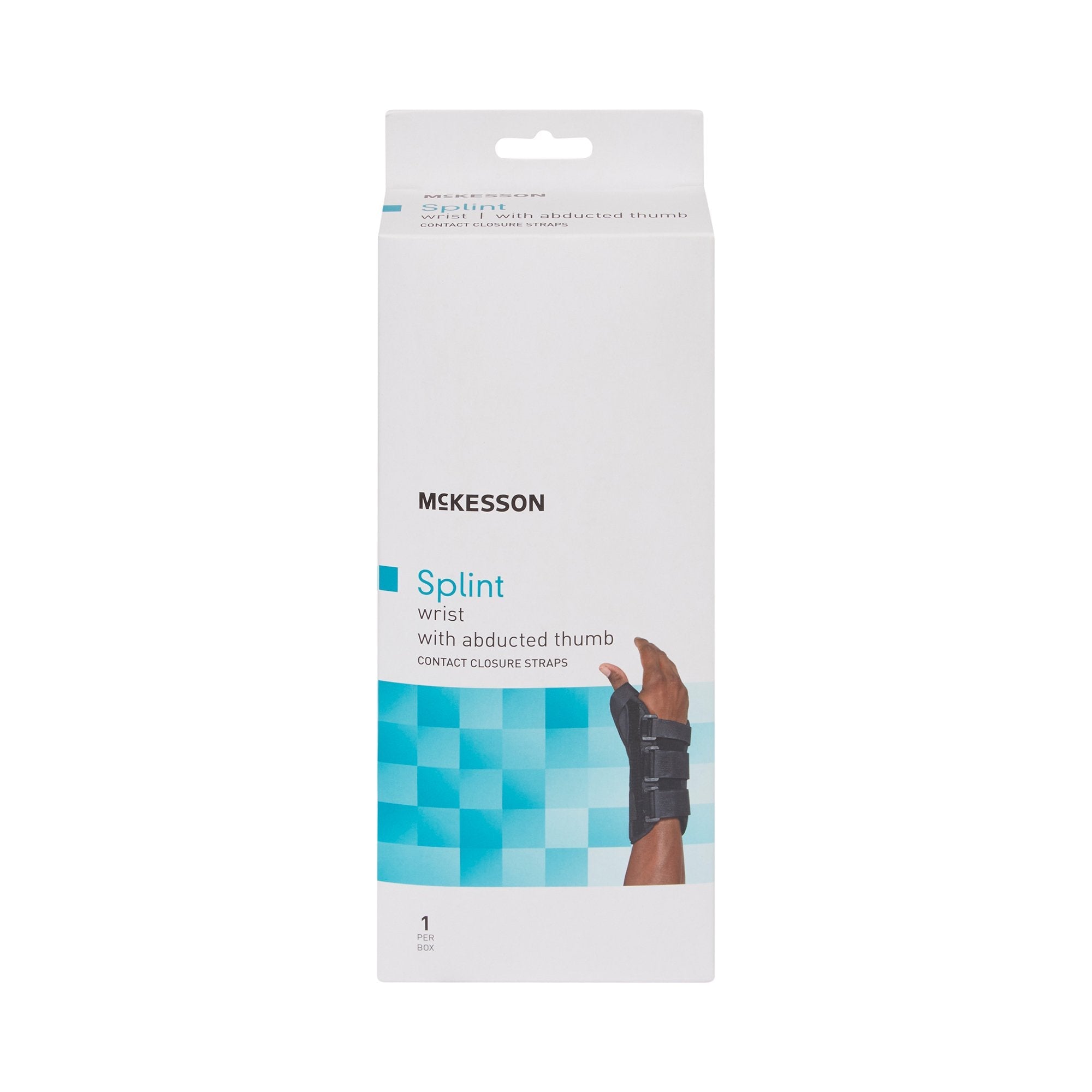 McKesson Left Wrist Splint with Abducted Thumb, Extra Small 155-81-87312