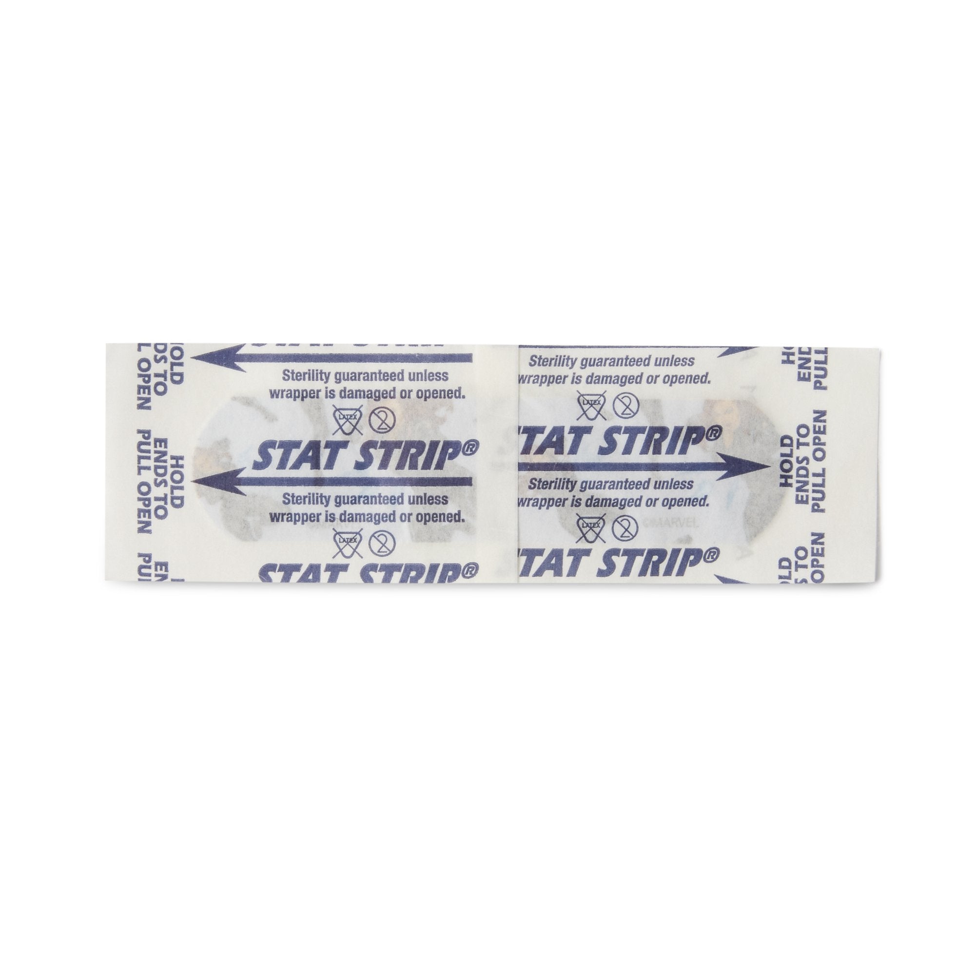American® White Cross Stat Strip® Avengers Adhesive Strip, ¾ x 3 Inch 1087937