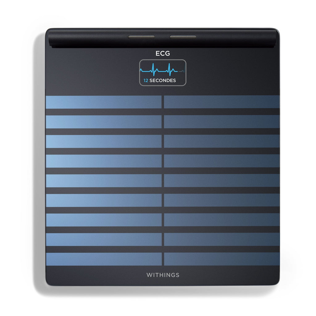 Withings Body Scan Wifi Smart Scale, Black WBS08-BLACK-ALL-INTER