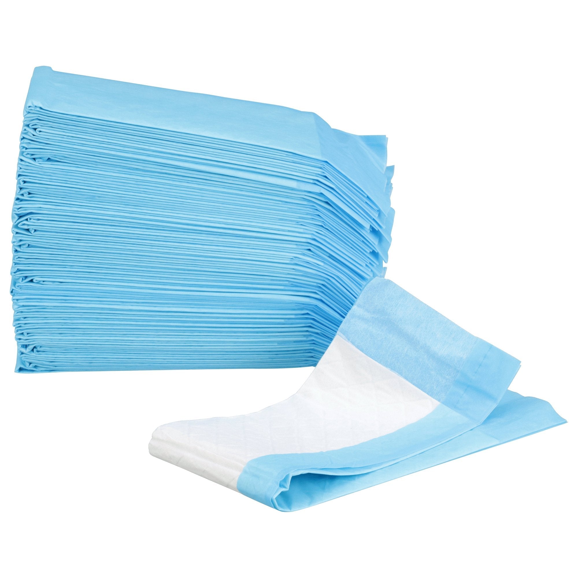 McKesson Blue Nonsterile Procedure Underpad, 12 x 17 Inch 16-16653
