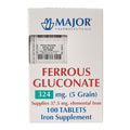 Major® Ferrous Gluconate Iron Supplement 20555001900