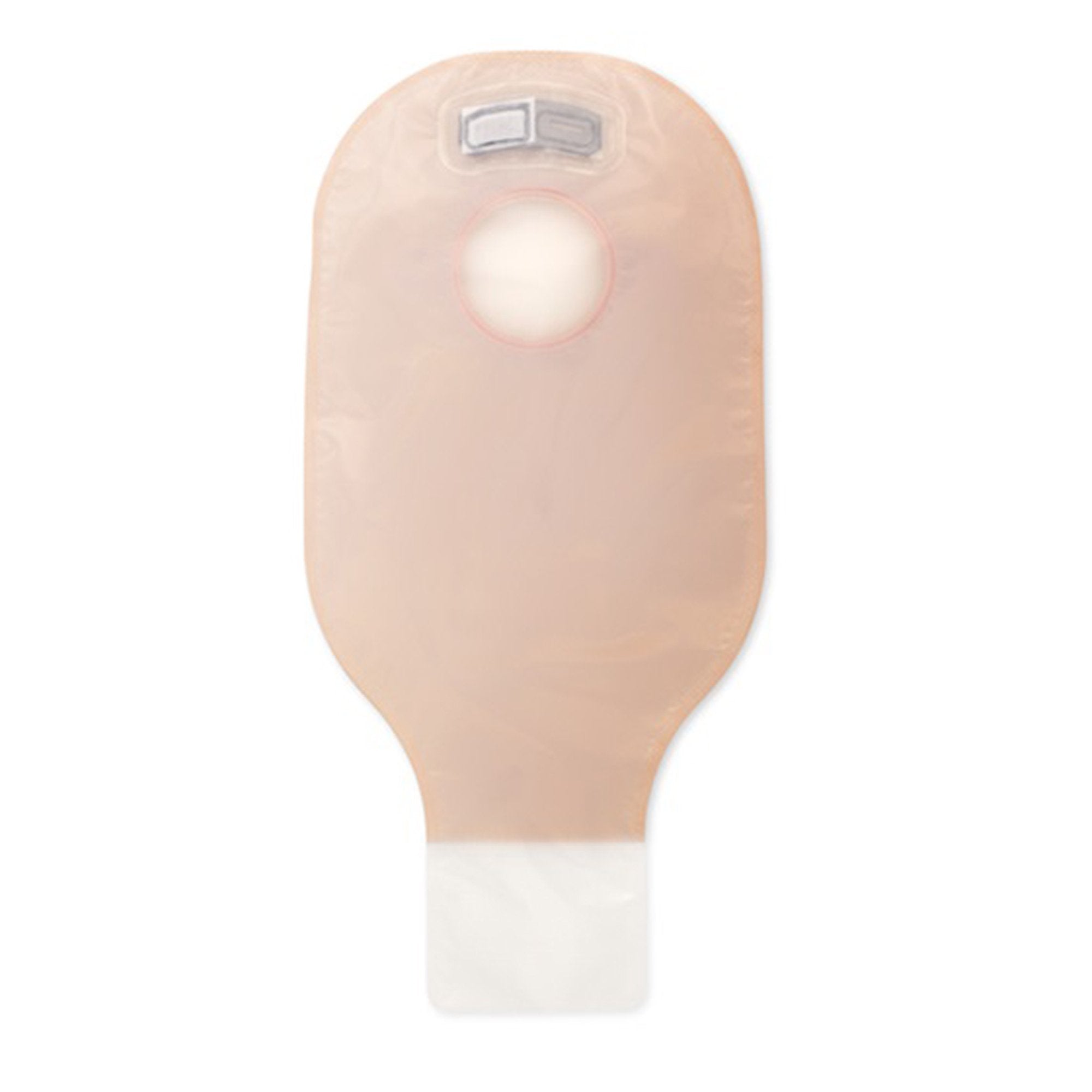 New Image™ 18164 Two-Piece Transparent Ostomy Pouch, Pre-cut to Fit 70 mm, Blue 18164