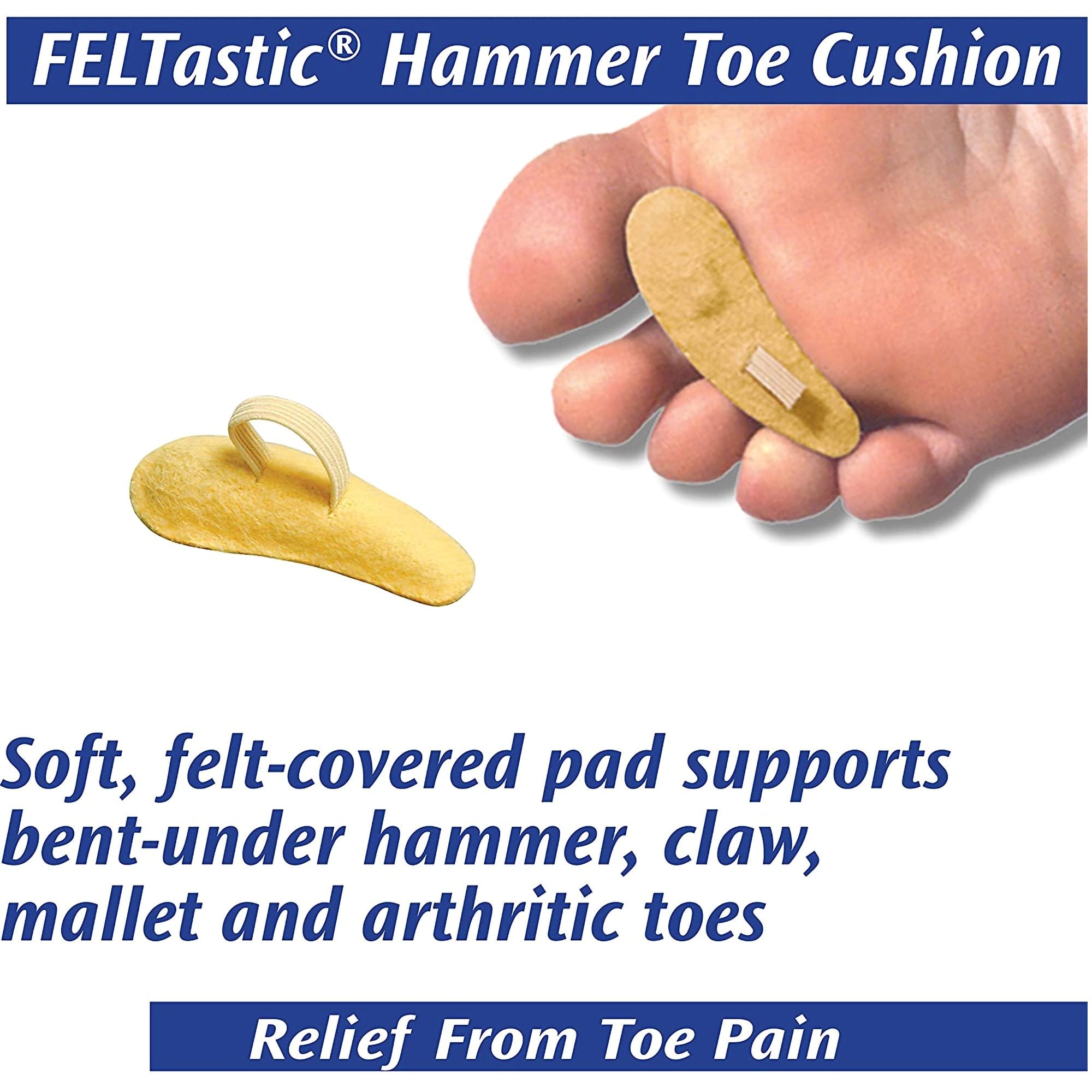 Pedifix® Right Hammer Toe Crest, Medium 8154B-MR