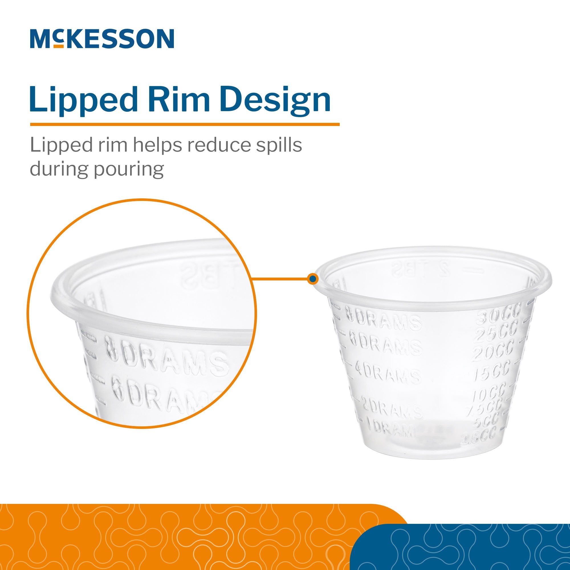 McKesson Graduated Medicine Cups 16-9505