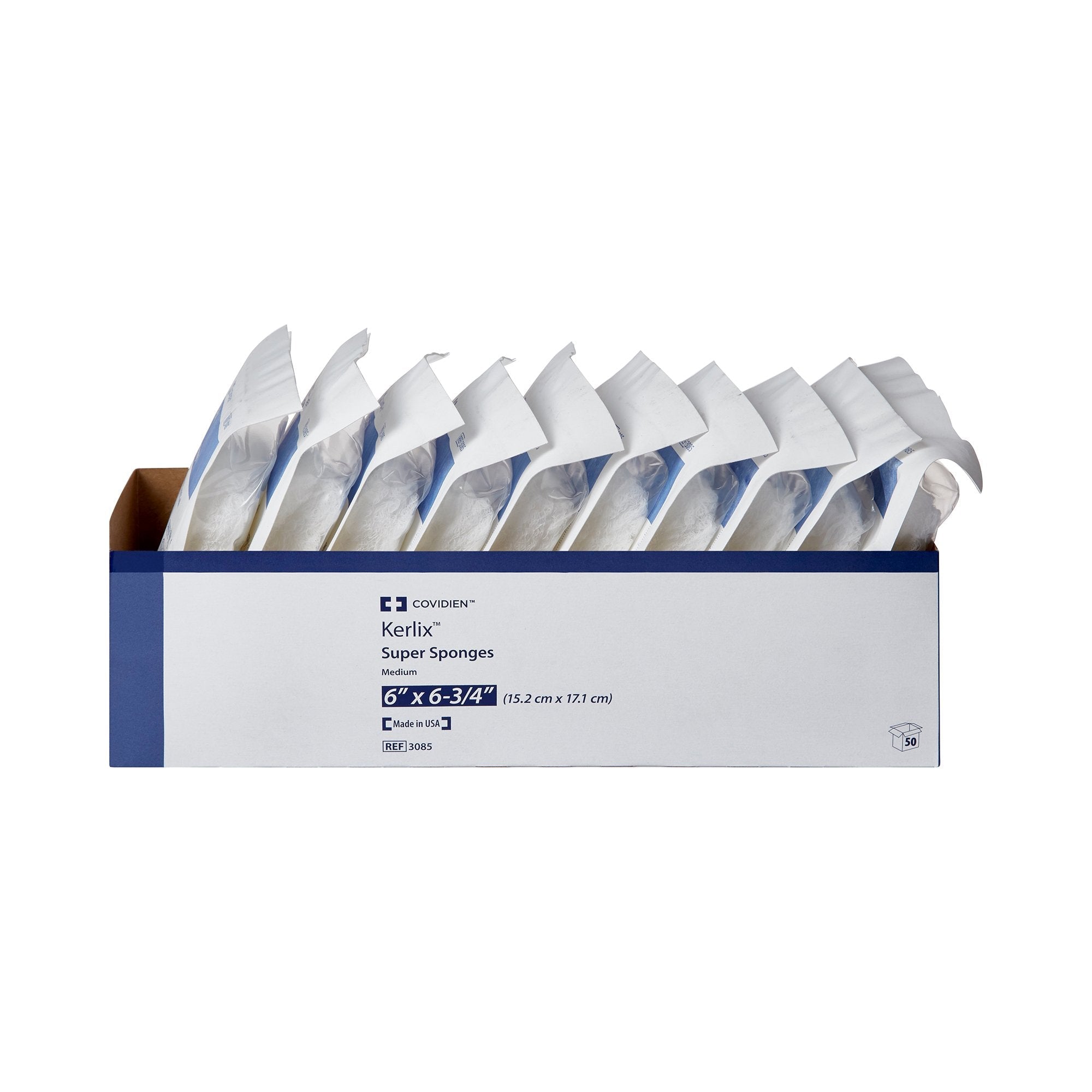 Kerlix™ Sterile USP Type VII Fluff Dressing, 6 x 6-3/4 Inch 3085-