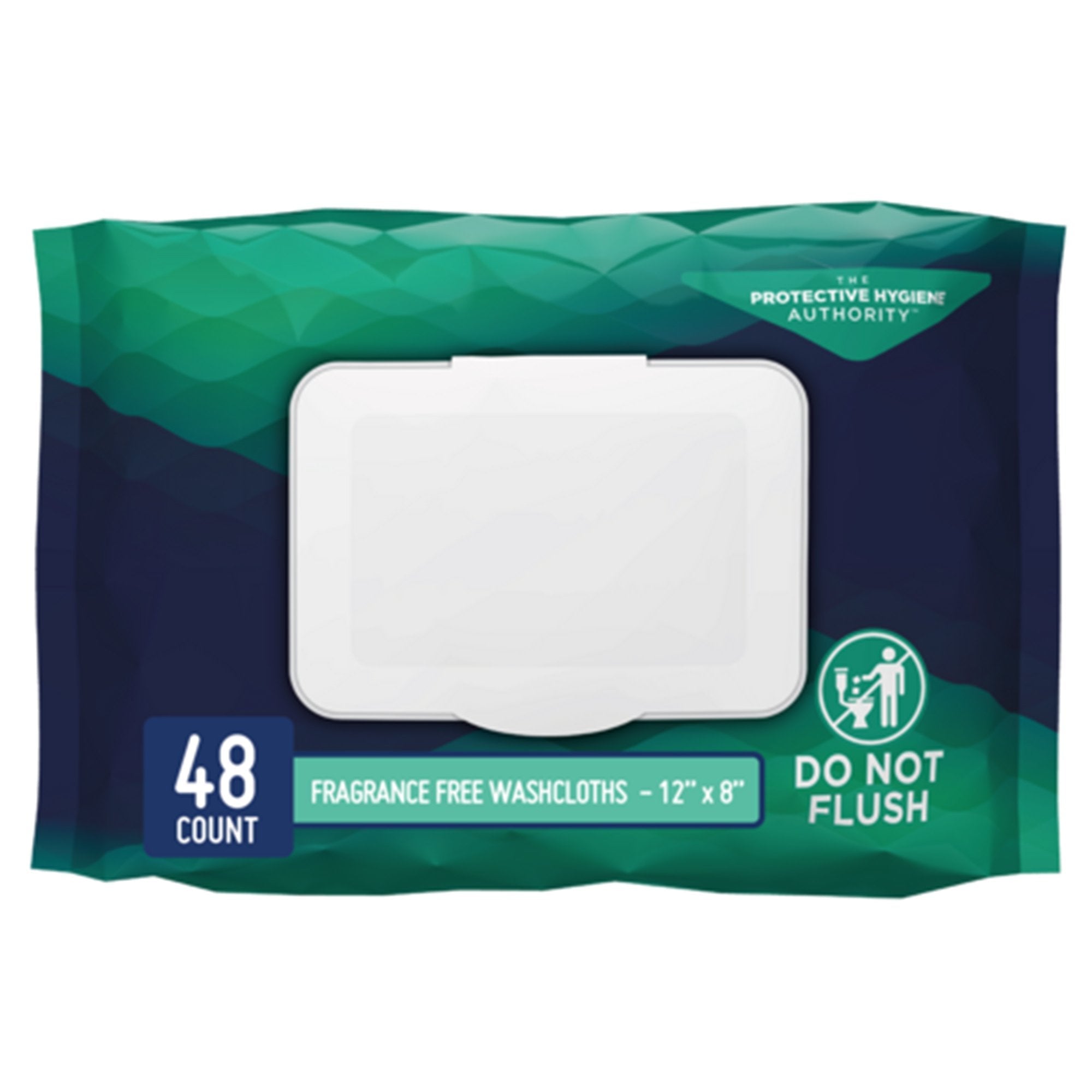 Prevail Adult Washcloths, Soft Pack, Aloe, Vitamin E, 12 x 8 Inch WW-810