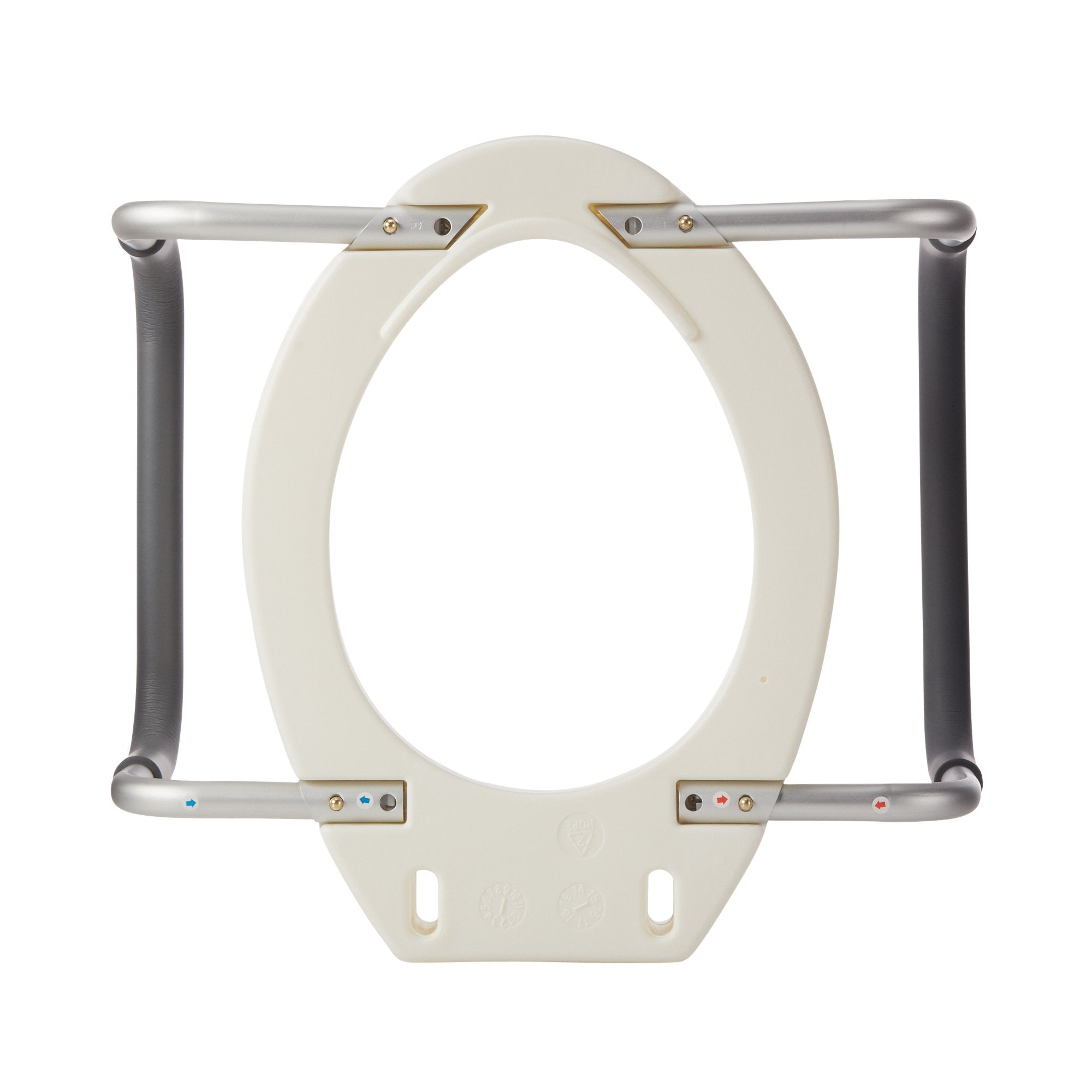 drive™ Premium Raised Toilet Seat with Removable Arms 12403