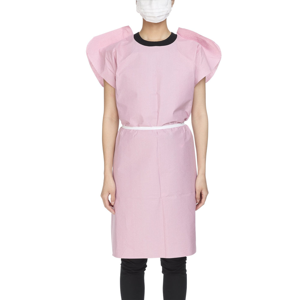 McKesson Exam Gown, Large, Mauve 18-890