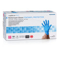 Exam Glove McKesson Confiderm® 6.8C Small NonSterile Nitrile Standard Cuff Length Fully Textured Blue Chemo Tested / Fentanyl Tested 14-6N621C