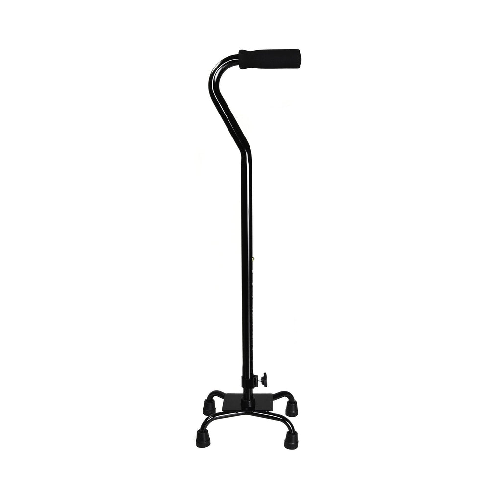 McKesson Adjustable Steel Offset Quad Cane, 30 – 39 Inch Height 146-RTL10310