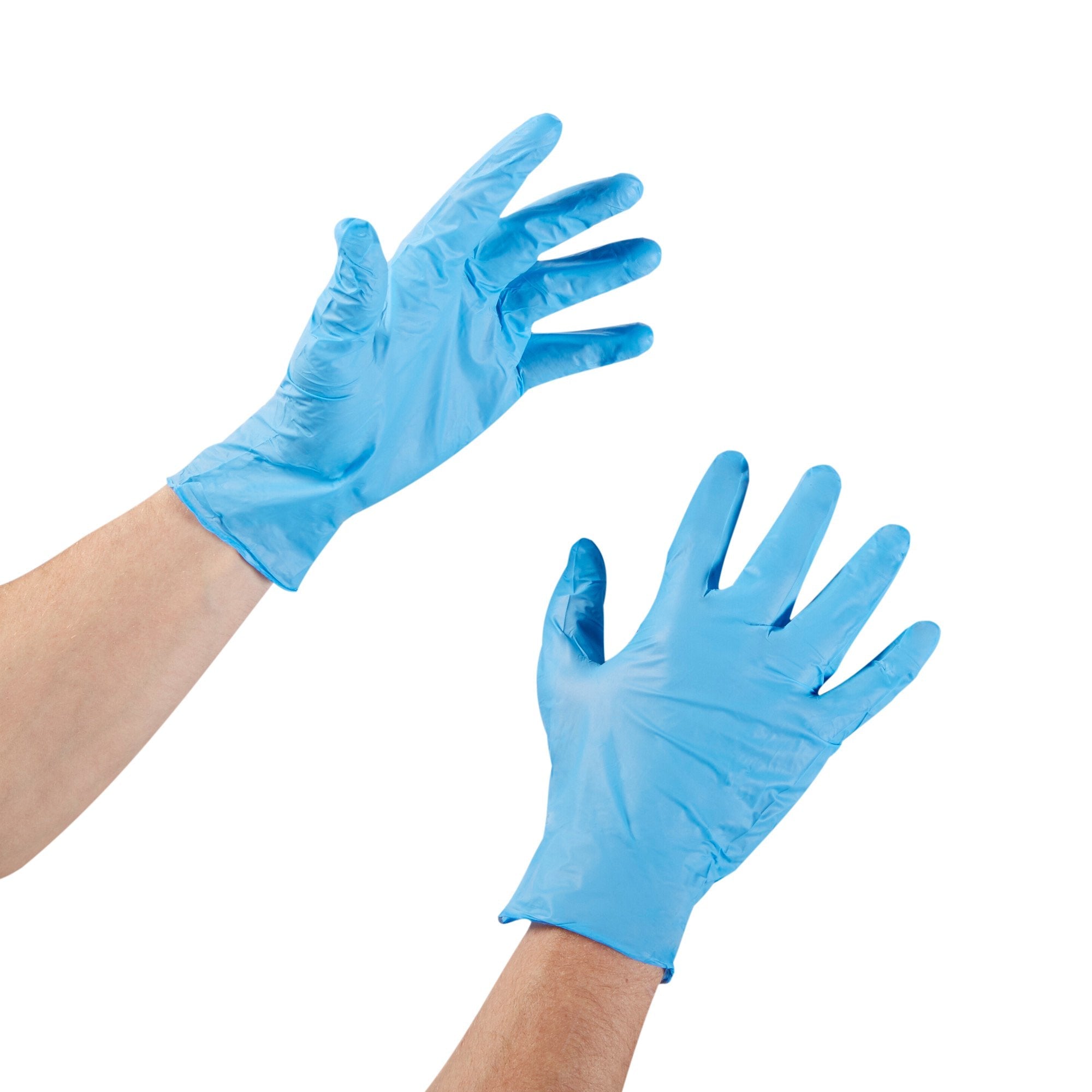 McKesson Confiderm® 3.8 Nitrile Exam Glove, Extra Large, Blue 14-690