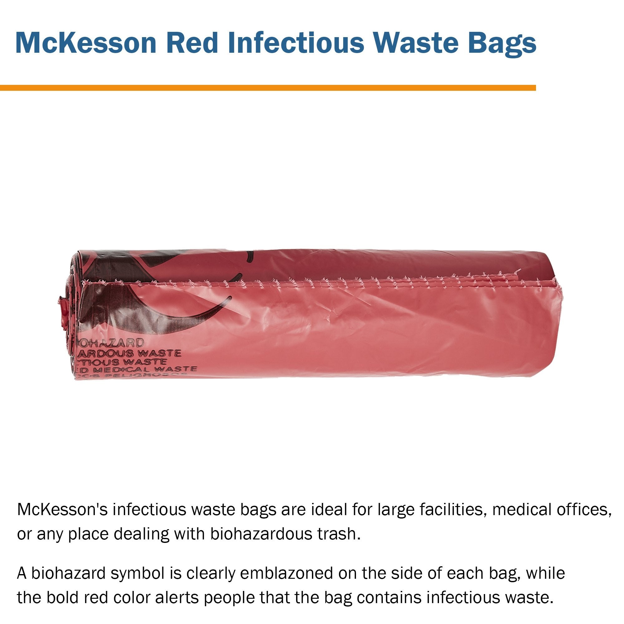 McKesson Infectious Waste Bag 03-4773