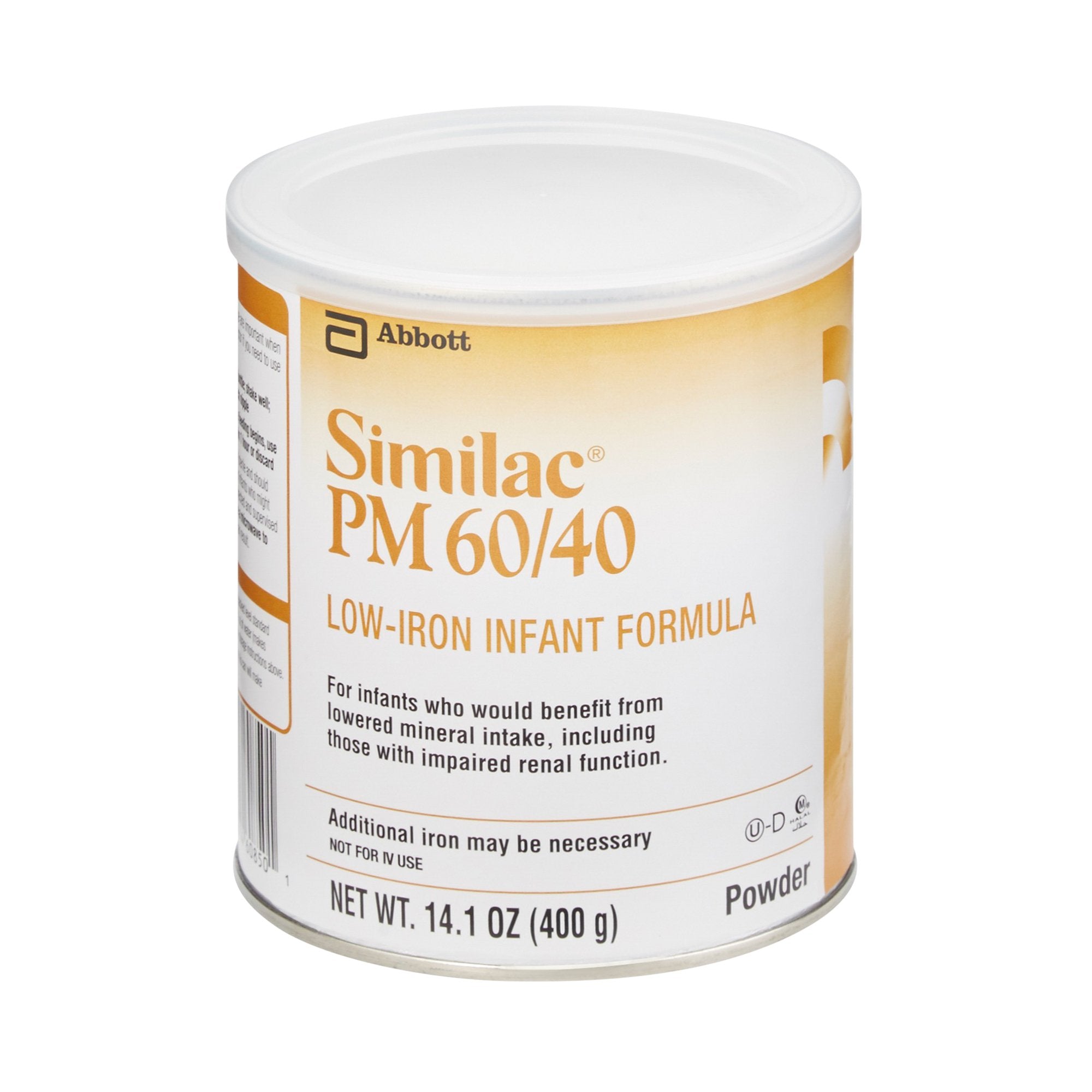 Similac® PM 60 / 40 Low Iron Powder Infant Formula, 14.1-ounce can 00850