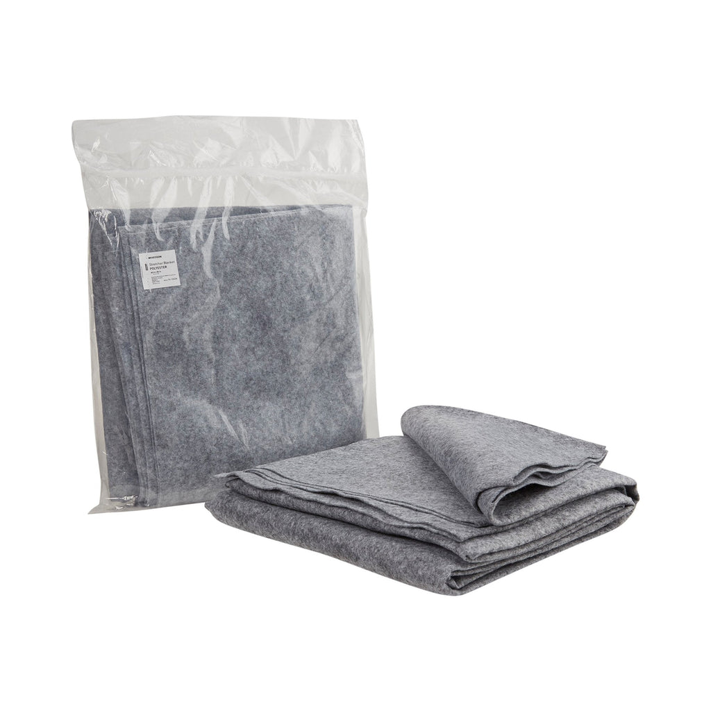 McKesson Polyester Stretcher Blanket, 40 x 80 Inch 16-10224