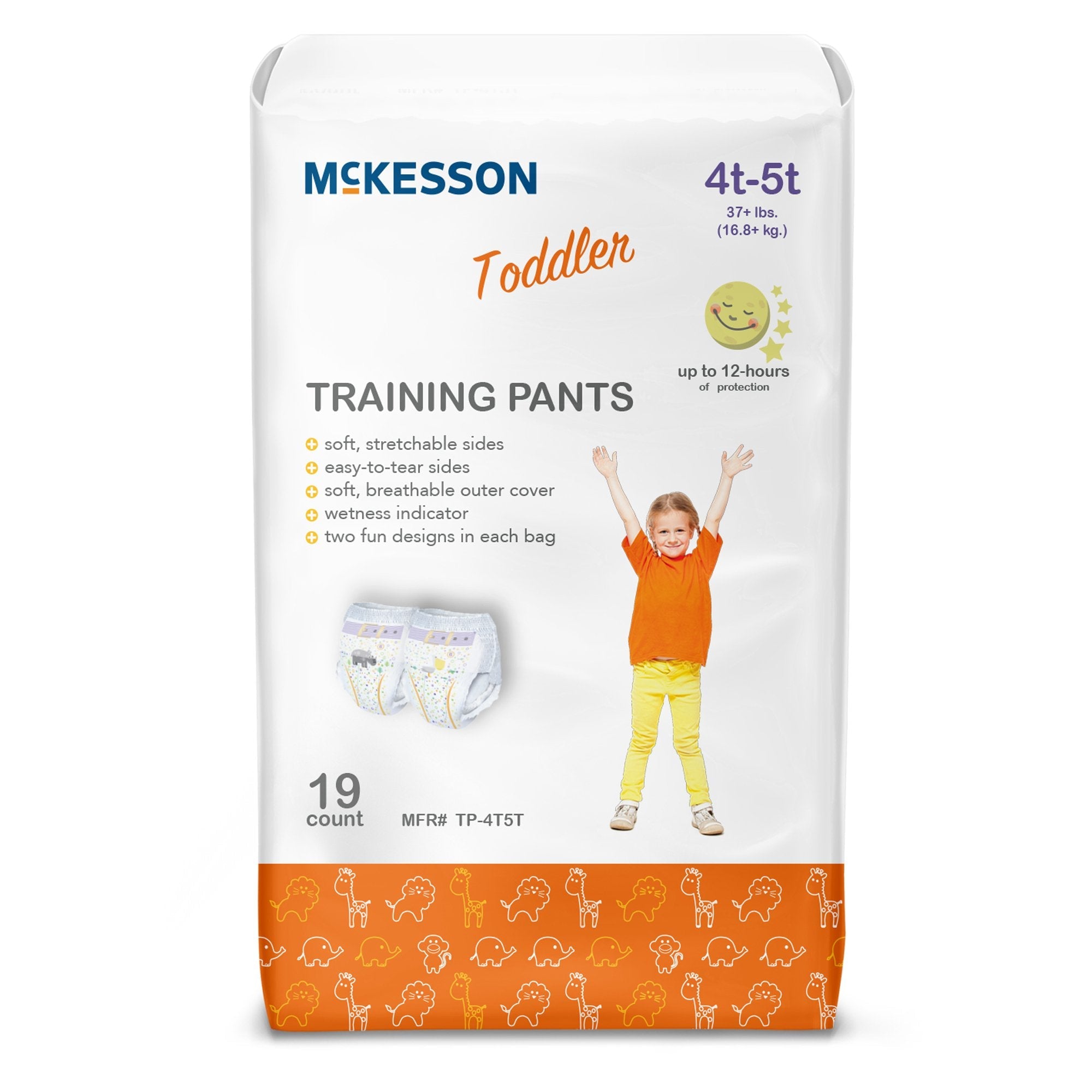 McKesson Toddler Training Pants, 4T to 5T TP-4T5T