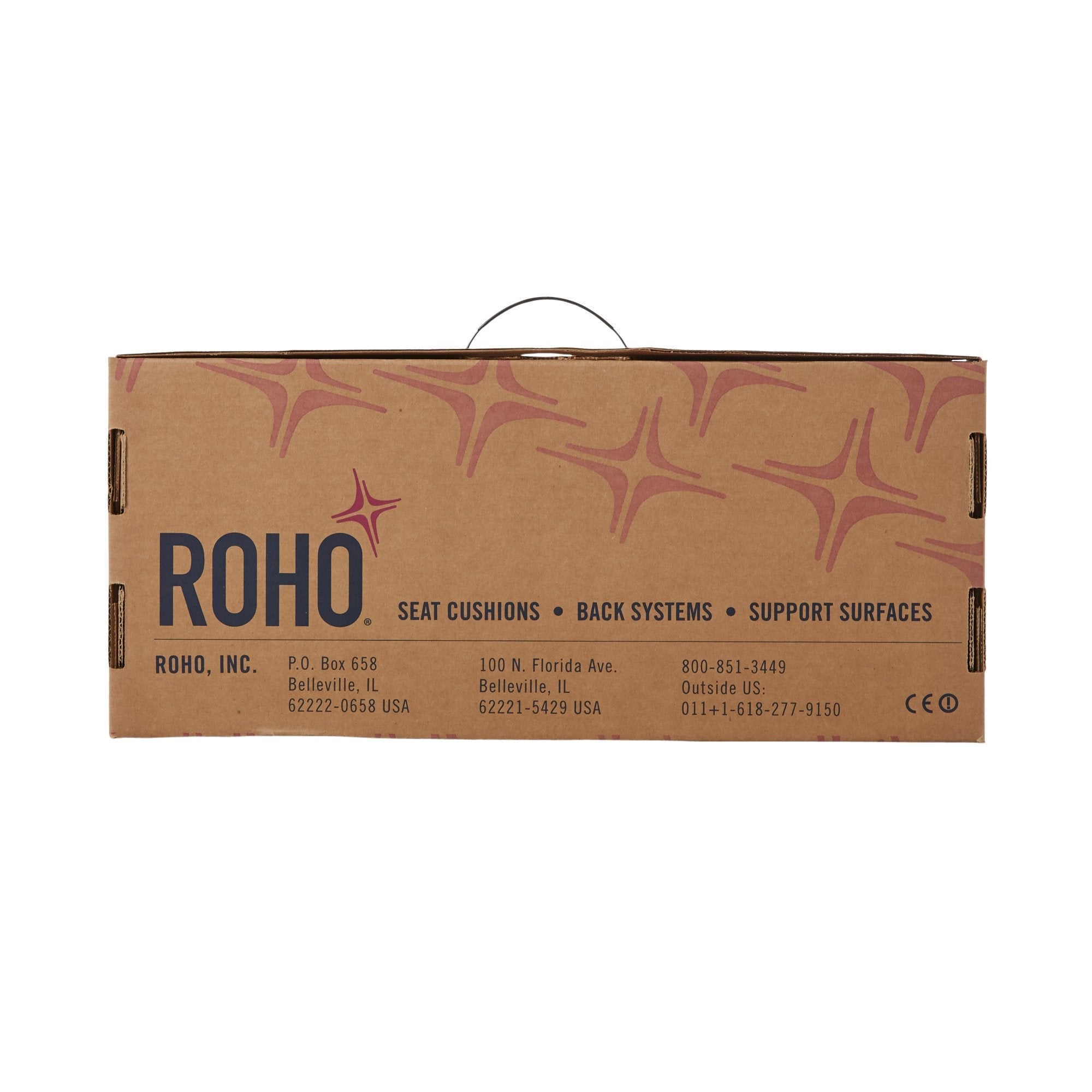 ROHO® Mosaic® Seat Cushion, 18 in. W x 18 in. D, Foam, Black, Inflatable MOS1818CA