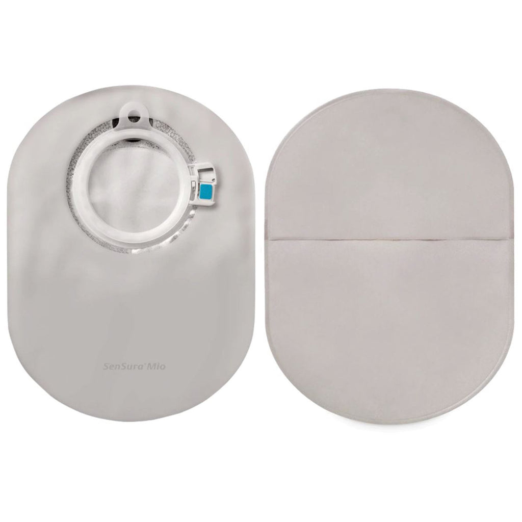 SenSura® Mio Click 2-Piece Opaque Ostomy Pouch, Blue Match 11422