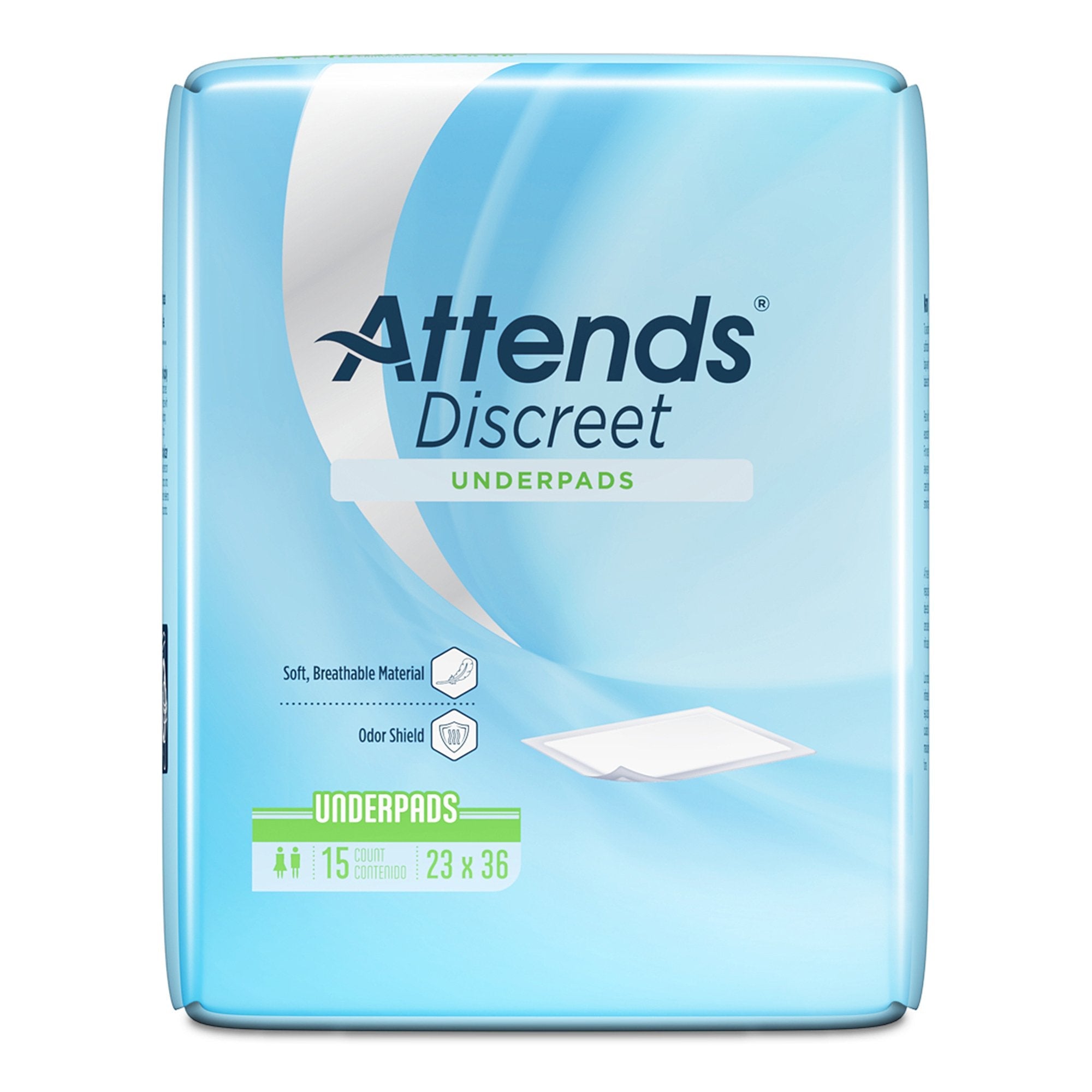 Attends® Care Dri-Sorb® Underpads, 23 x 36 Inches UFS236RG