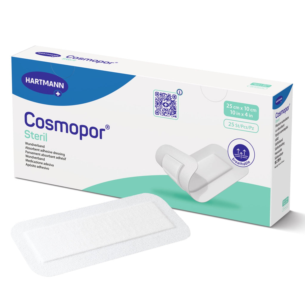 Cosmopor® Adhesive Dressing, 4 x 10 Inch 900814