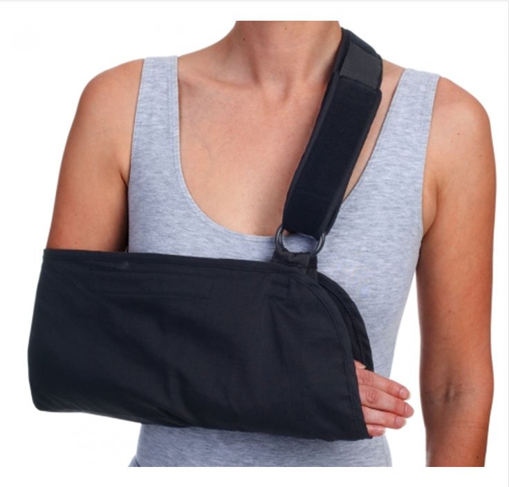 ProCare® Unisex Blue Cotton / Polyester Arm Sling, One Size Fits Most 79-92070