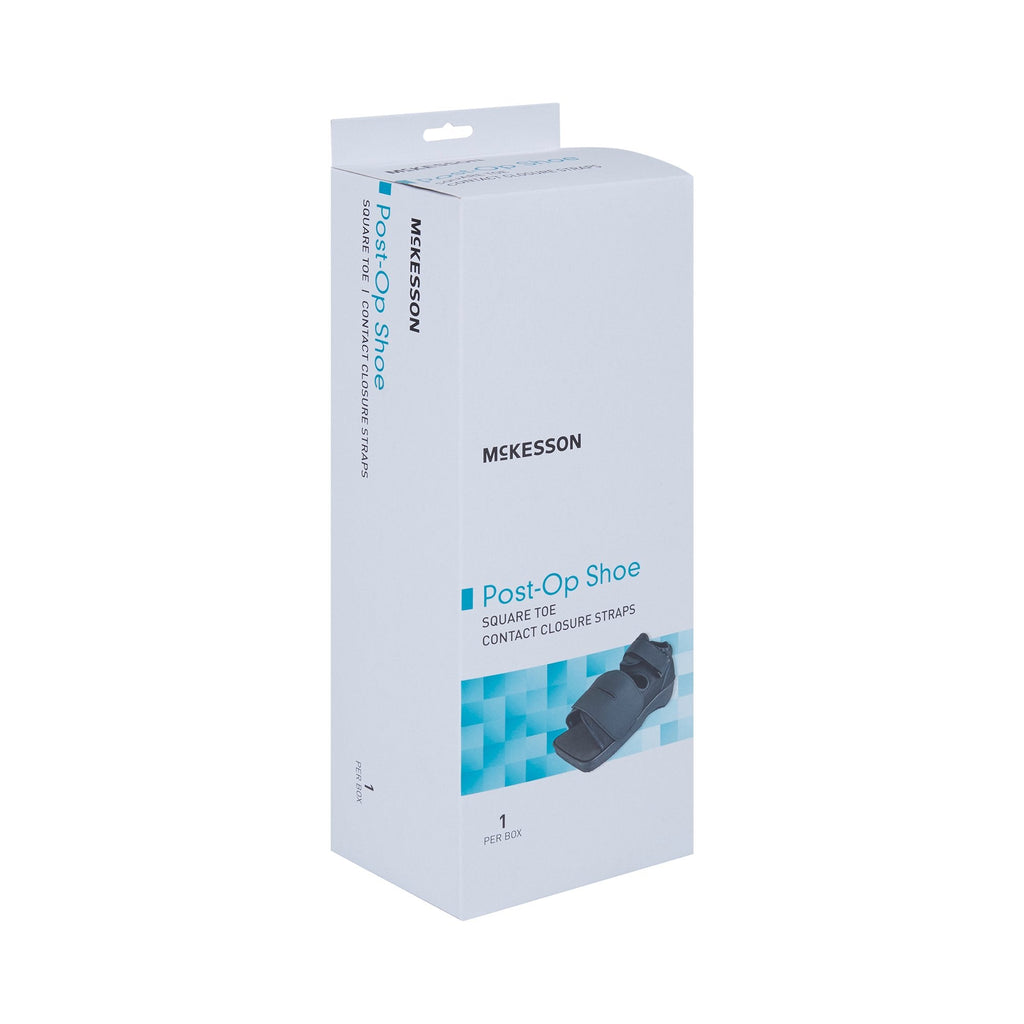 McKesson Square Toe Post-Op Shoe, Large 155-79-81237