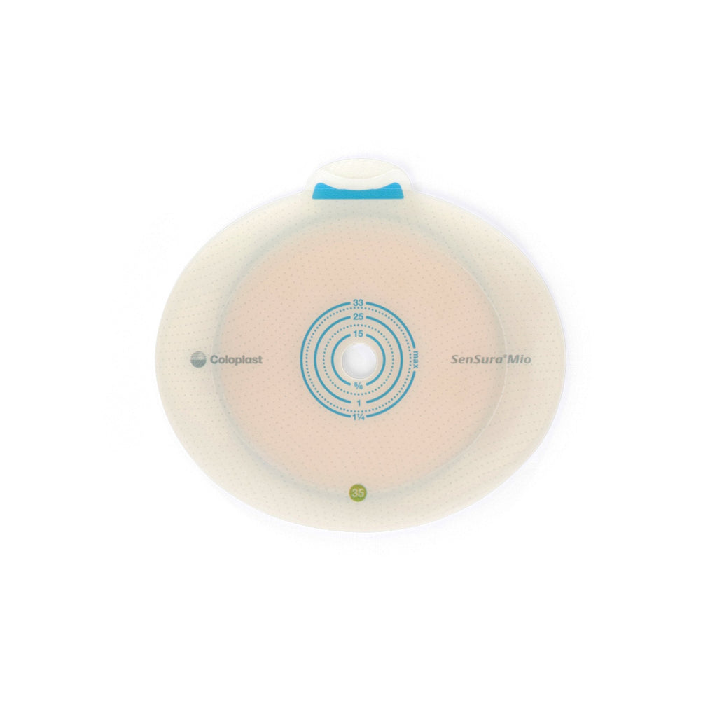 SenSura® Mio Flex Flat Ostomy Barrier, Trim to Fit 10 – 48 mm, Red Match 10561