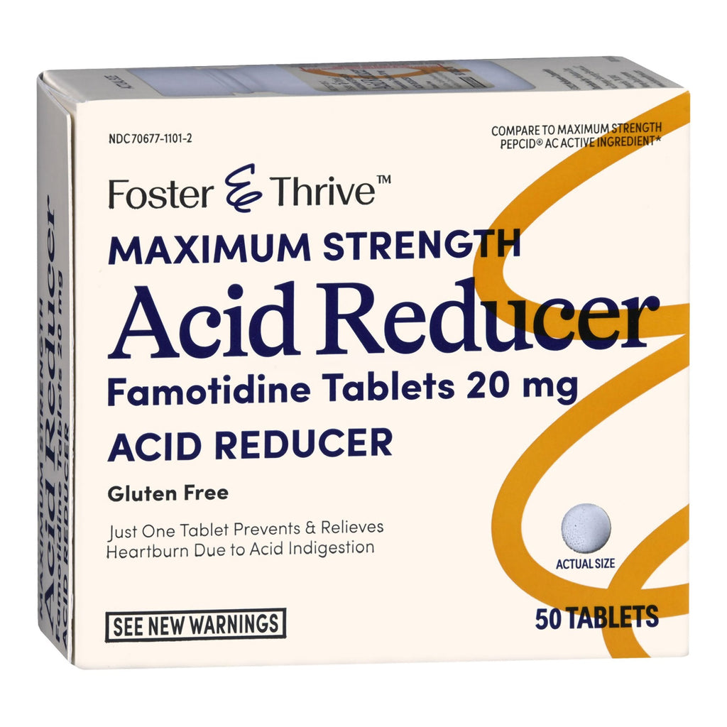 Foster & Thrive™ Maximum Strength Acid Reducer Famotidine 20 mg 70677110102