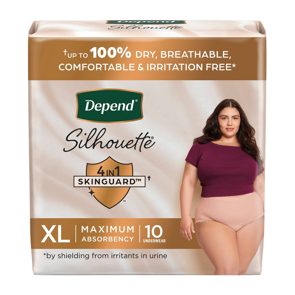 Depend® Silhouette® Maximum Absorbency Underwear, Extra Large 55425