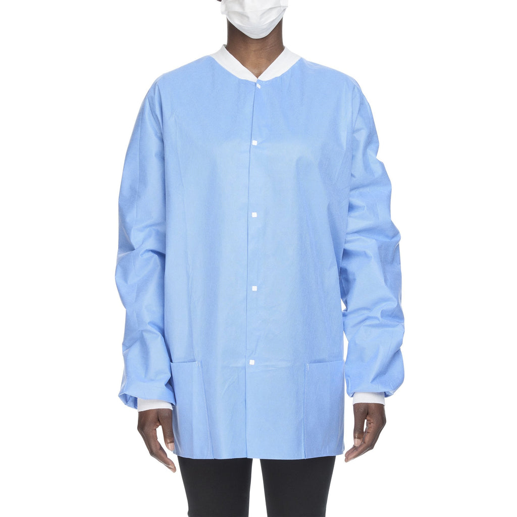 O&M Halyard Inc Professional Lab Jacket 10087, 1 Each