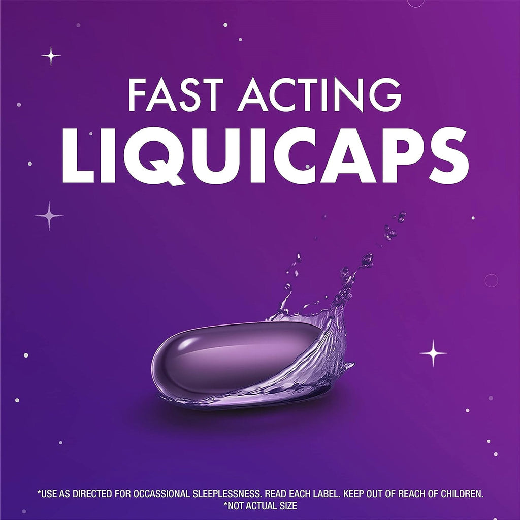 ZzzQuil™ Nighttime Sleep-Aid LiquiCaps 32390003802