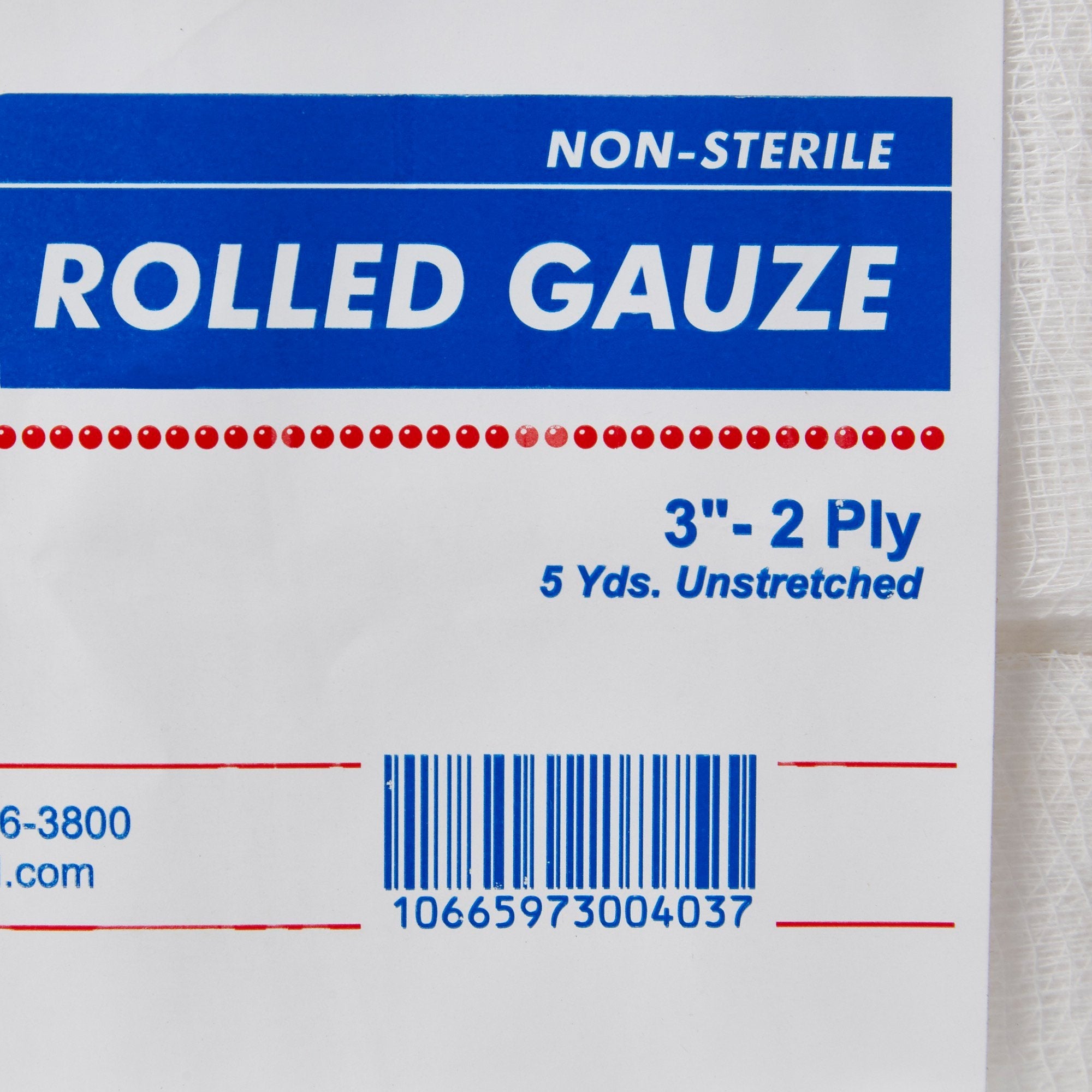 Dukal™ Conforming Bandage, 3 Inch x 5 Yard, 2-Ply 403