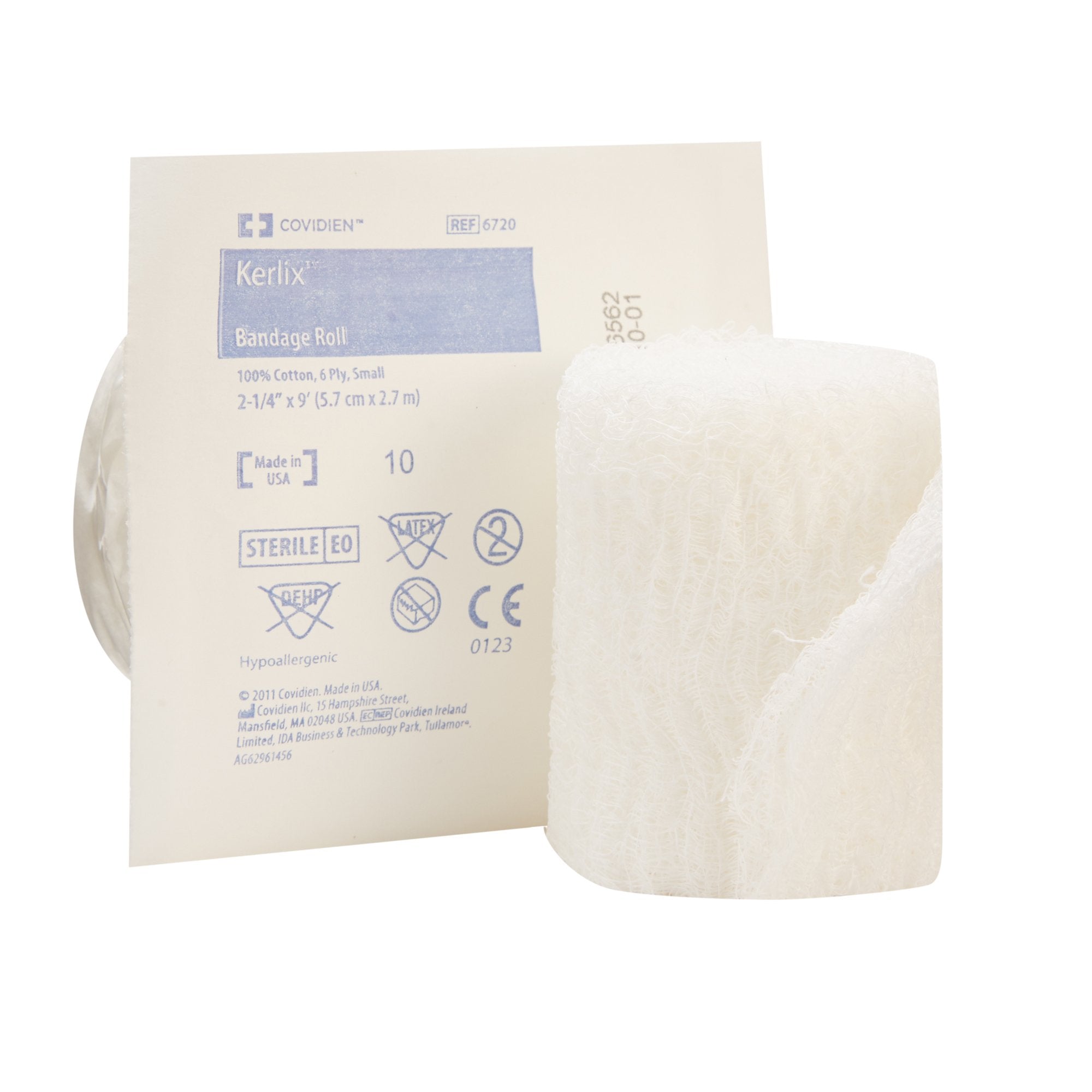 Kerlix™ Sterile Fluff Bandage Roll, 2-1/4 Inch x 3 Yard, 6-Ply 6720-