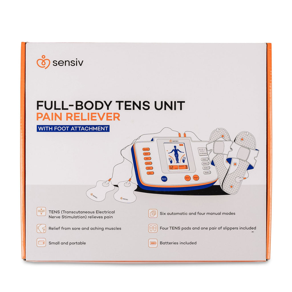 Sensiv Full-Body TENS Pain Relief Therapy with Foot Attachment SENTENSF
