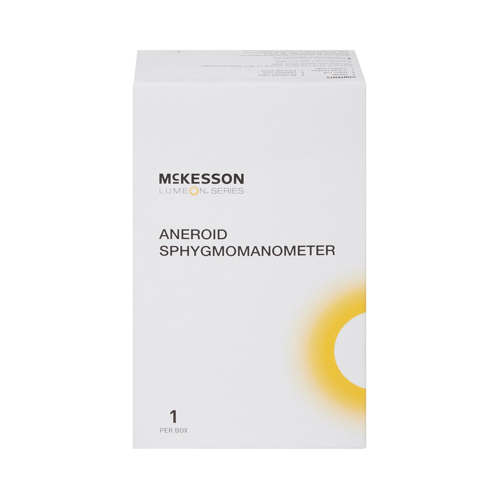 McKesson Deluxe Aneroid Sphygmomanometer with Adult Cuff, 2-Tube, Pocket Size 720-11AORMM