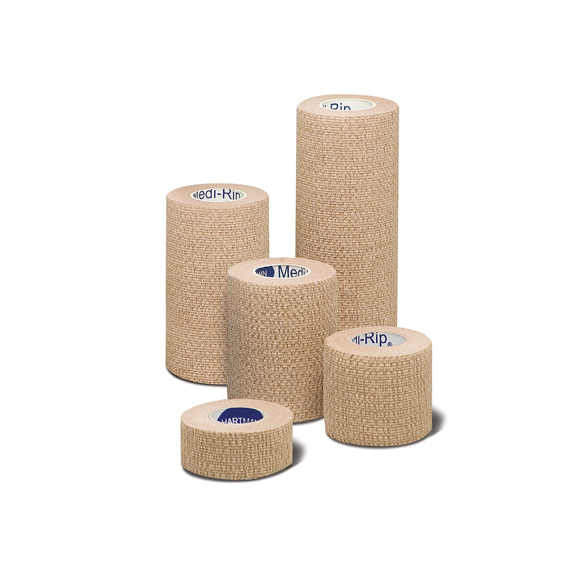 Medi-Rip® Self-adherent Closure Cohesive Bandage, 4 Inch x 5 Yard 25400000